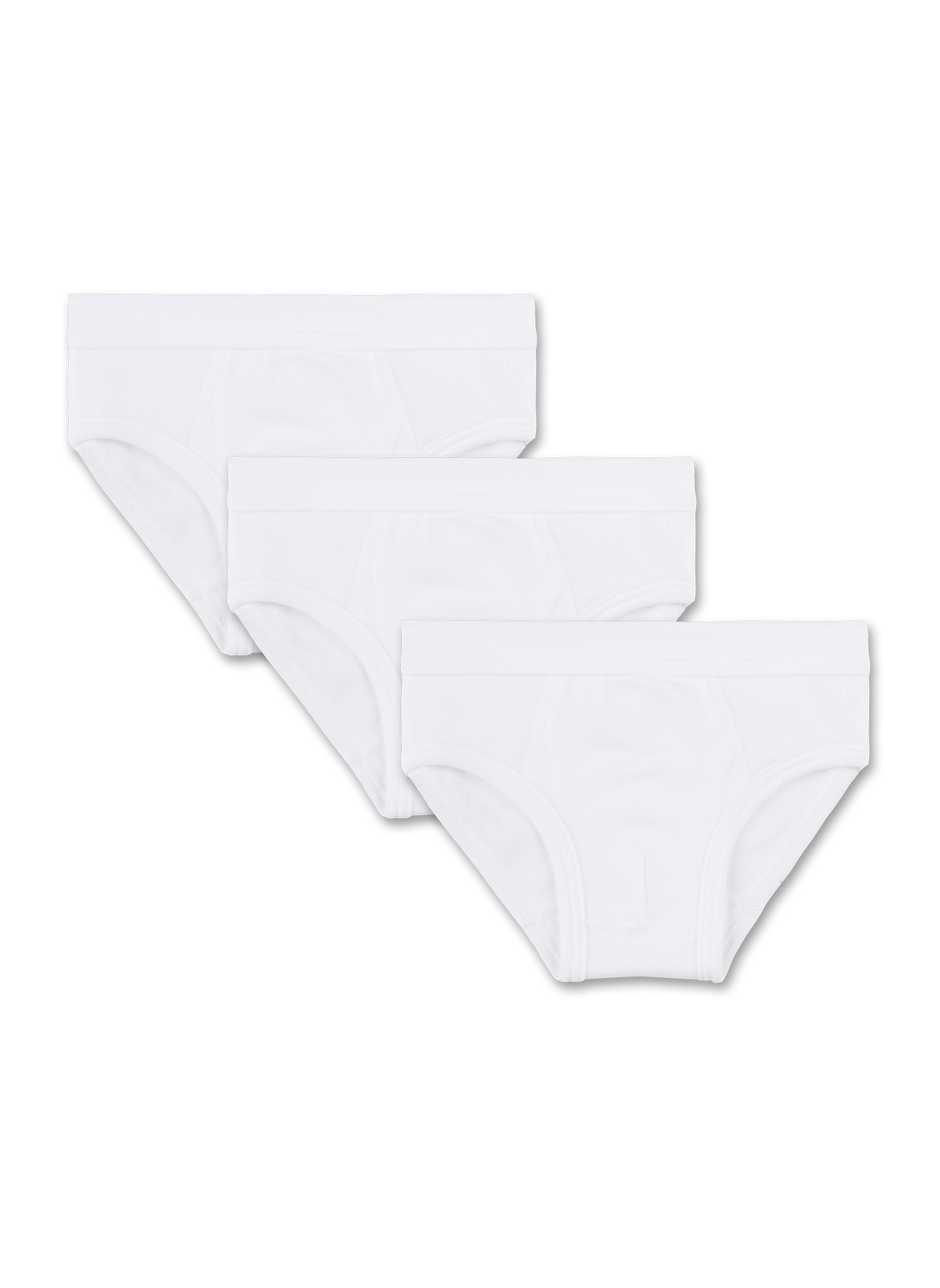 Sanetta Pure Mädchen Unterhosen Dreierpack aus hochwertiger Feinripp aus 100% 