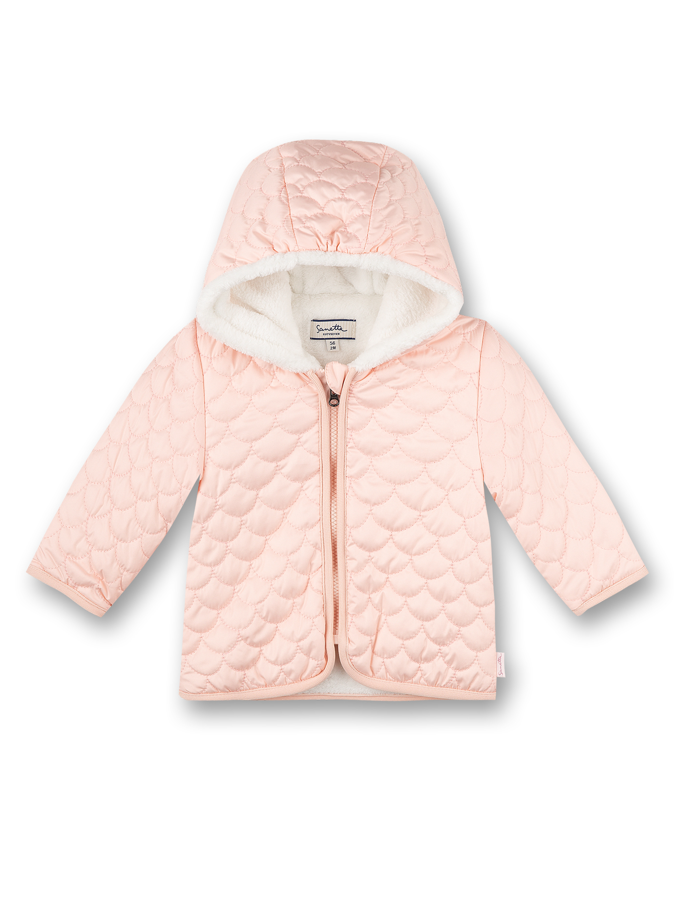 Mädchen-Outdoorjacke Rosa