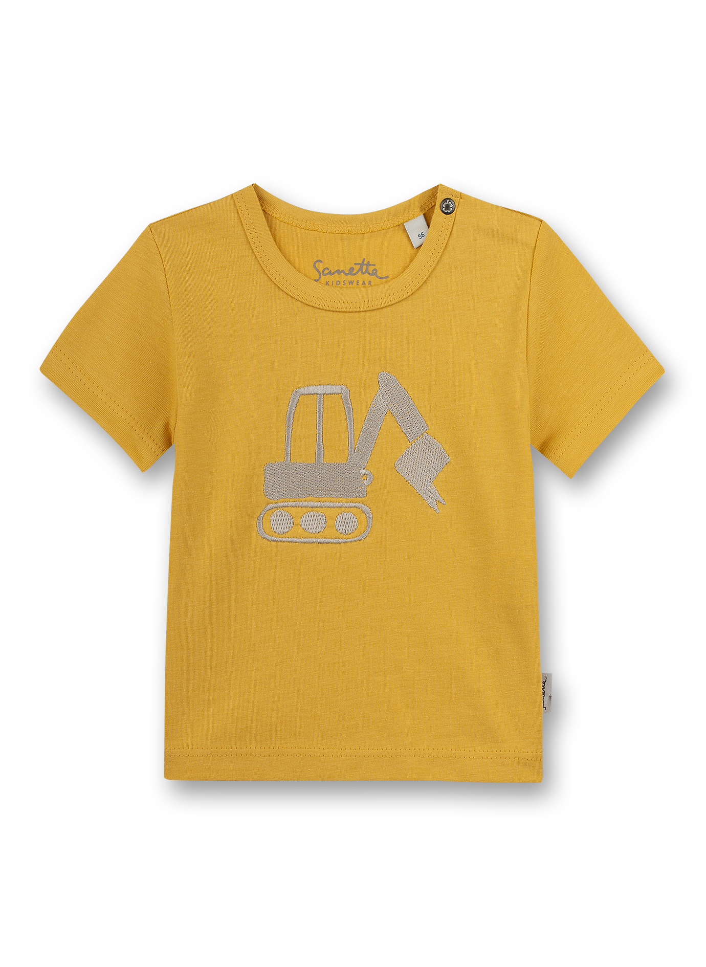 Jungen T-Shirt Gelb Little Builder