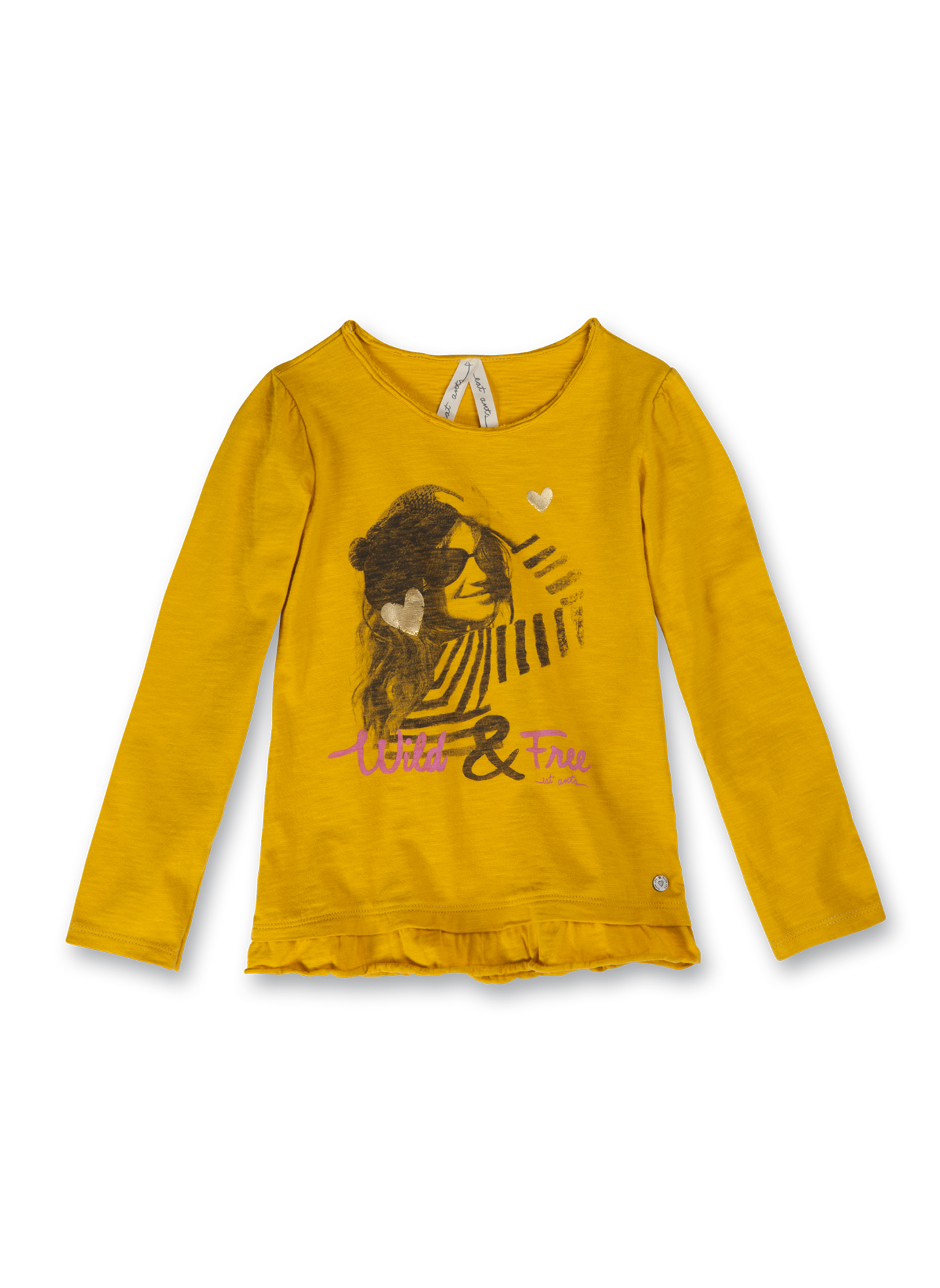 Mädchen-Shirt langarm