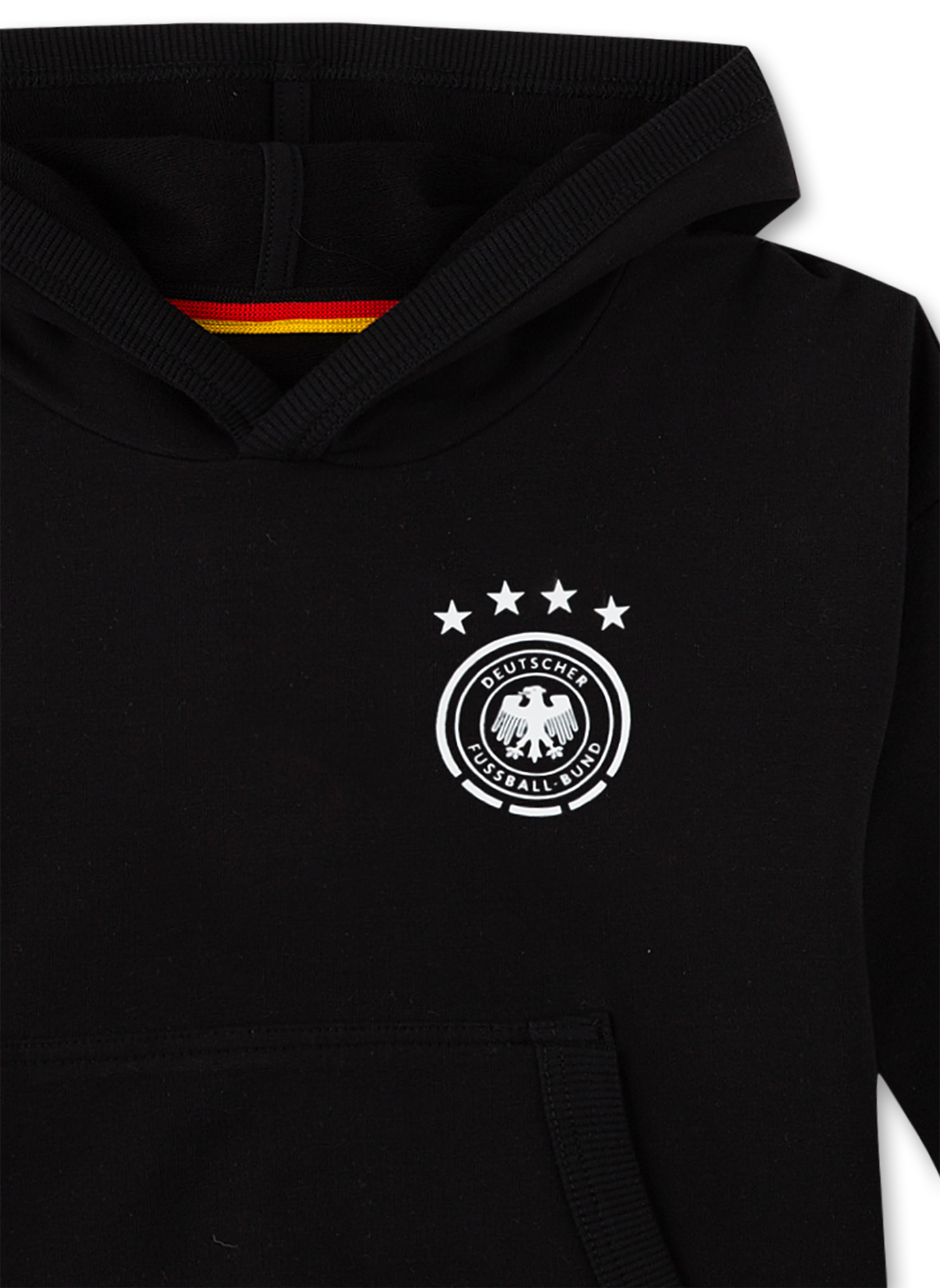 DFB-Kapuzensweatshirt Schwarz