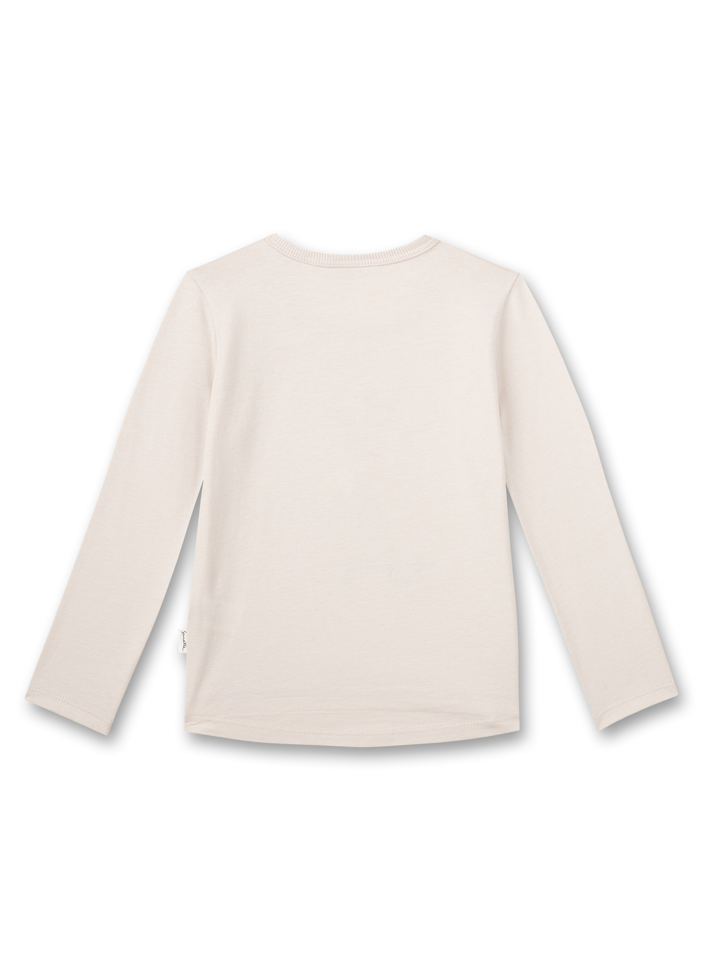 Mädchen-Shirt langarm Beige