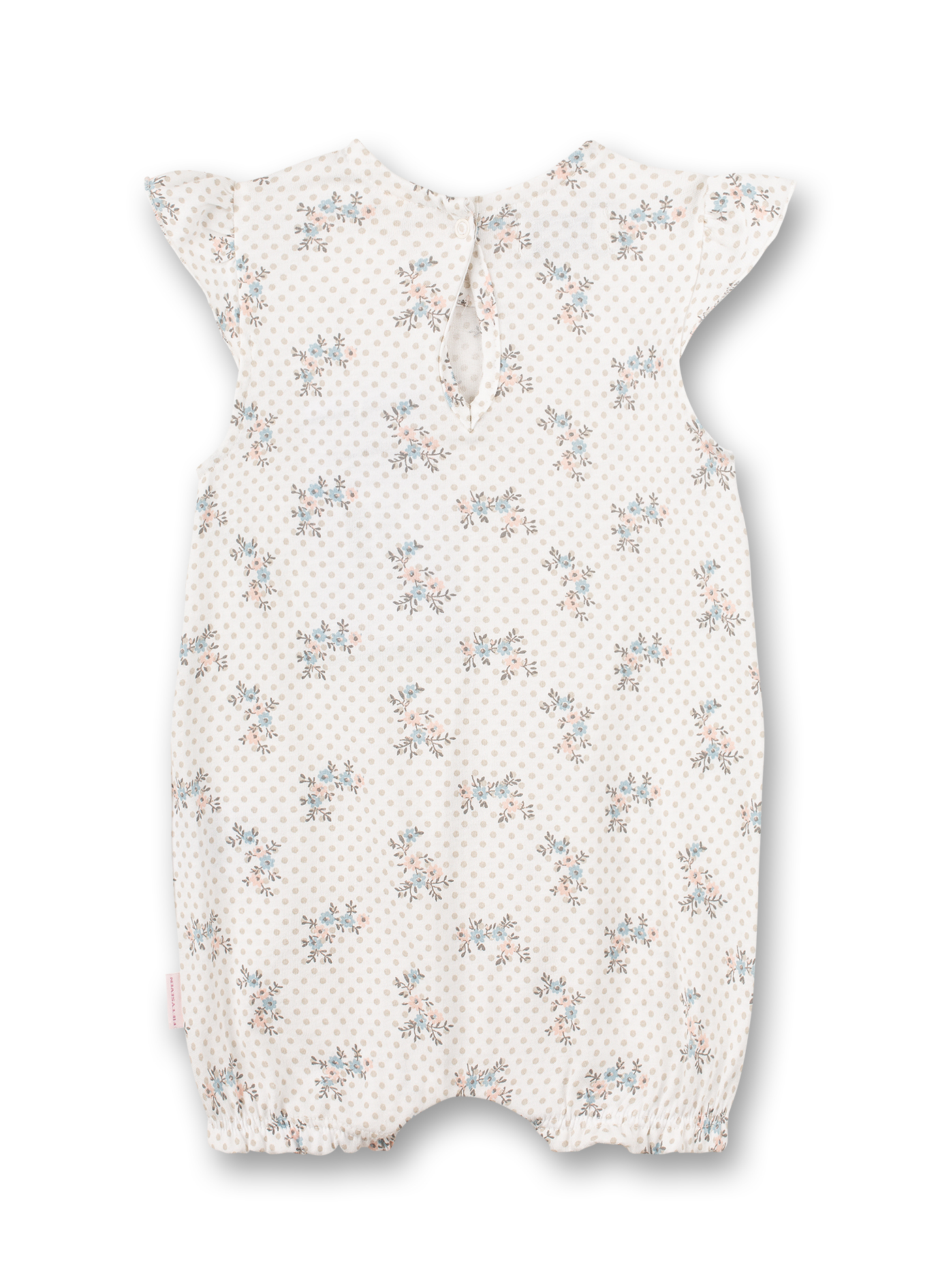 Mädchen-Overall Off-White Dots Allover Fluffy Duckling