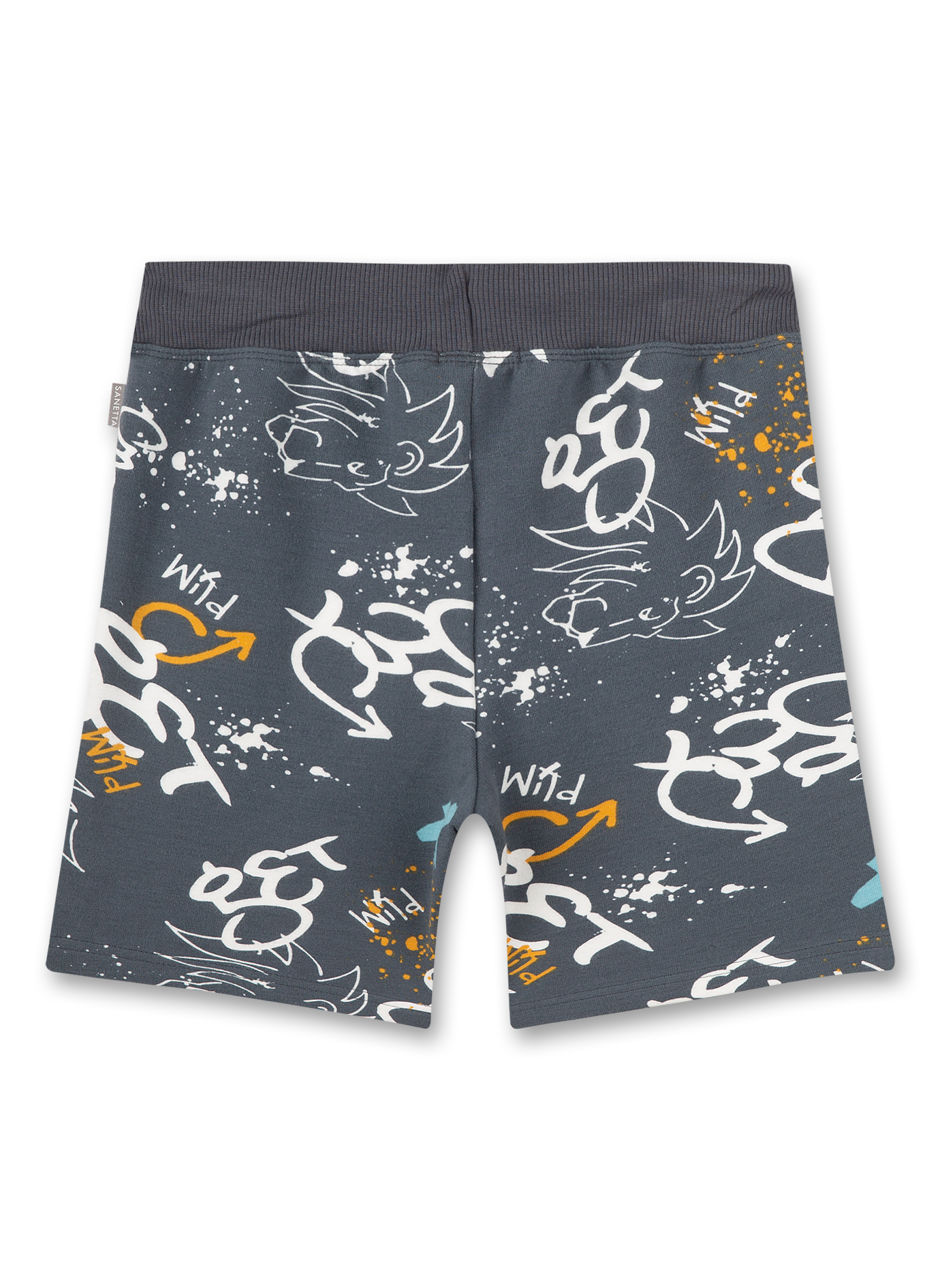 Jungen-Shorts Dunkelgrau