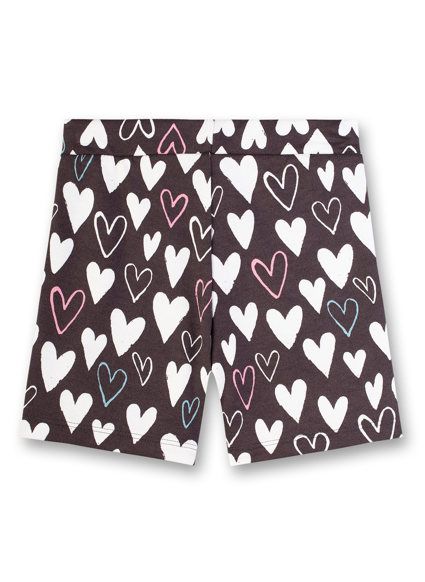 Mädchen-Shorts Dunkelgrau Sweet Heart