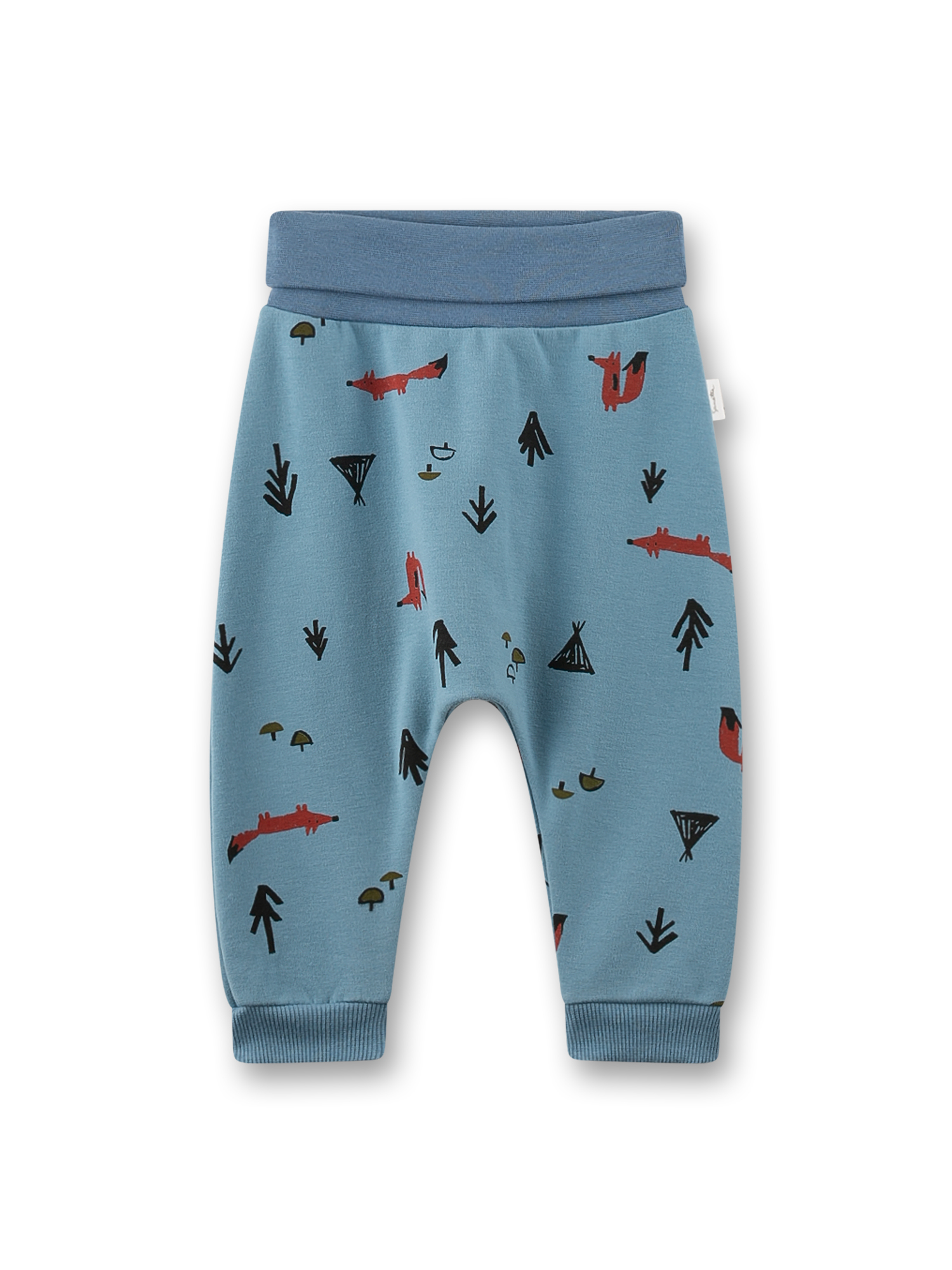 Baby-Sweathose Junge blau Fuchs