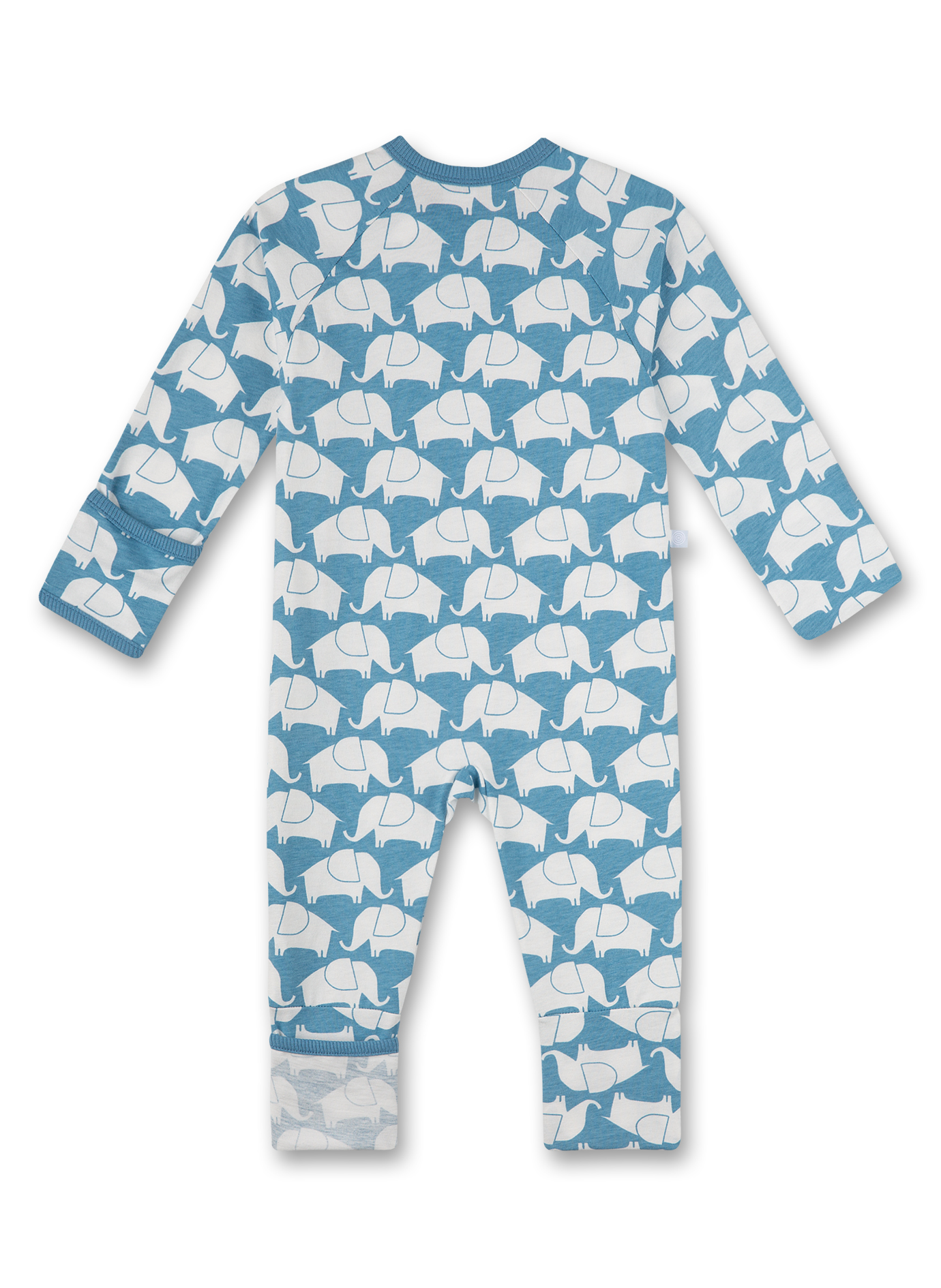 Jungen-Overall Hellblau Elefant