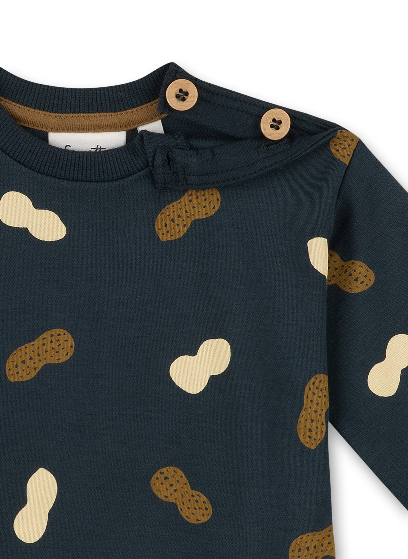 Jungen-Sweatshirt Dunkelgrün
