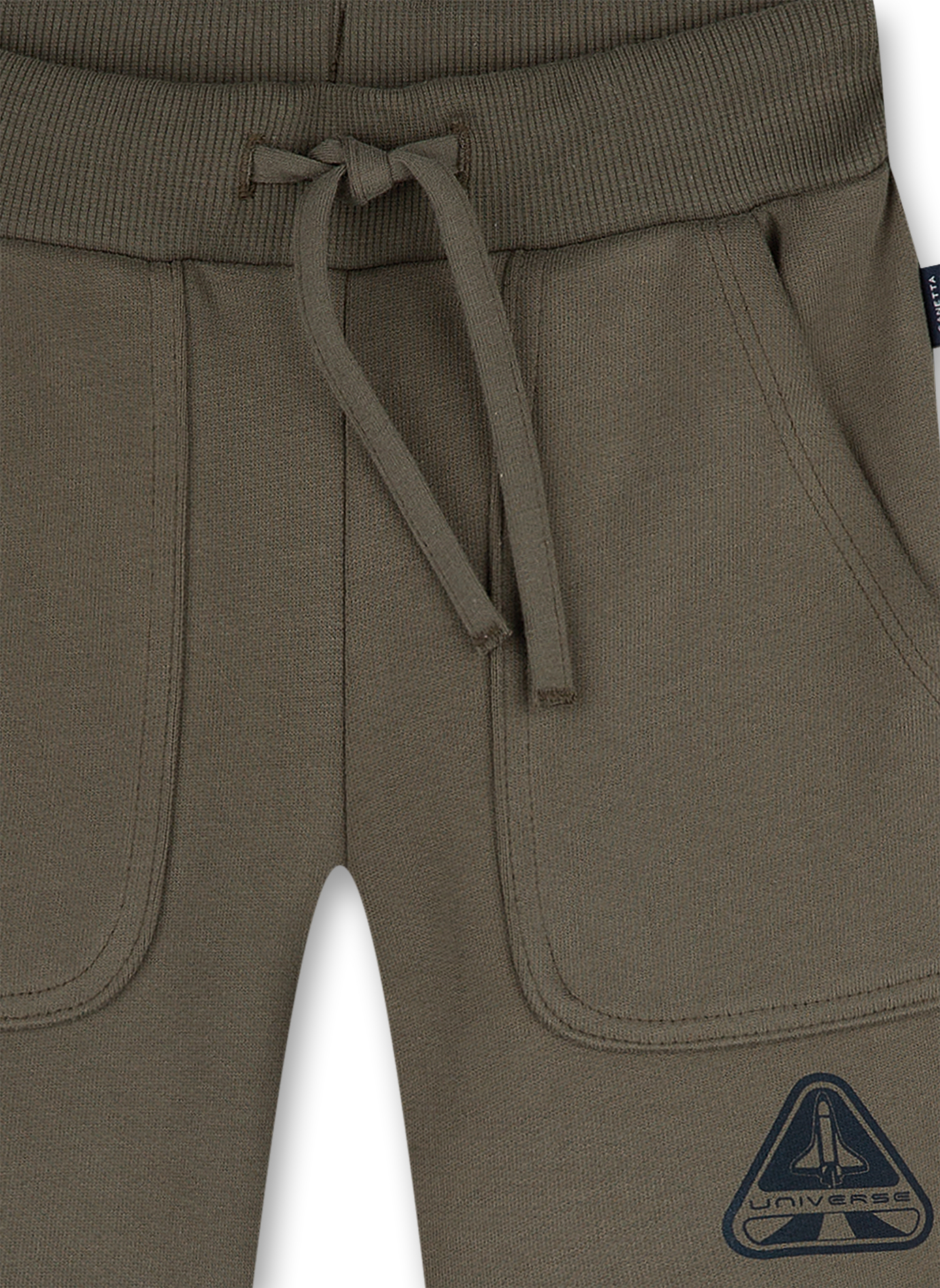 Jungen-Sweathose Grün Galaxy Star