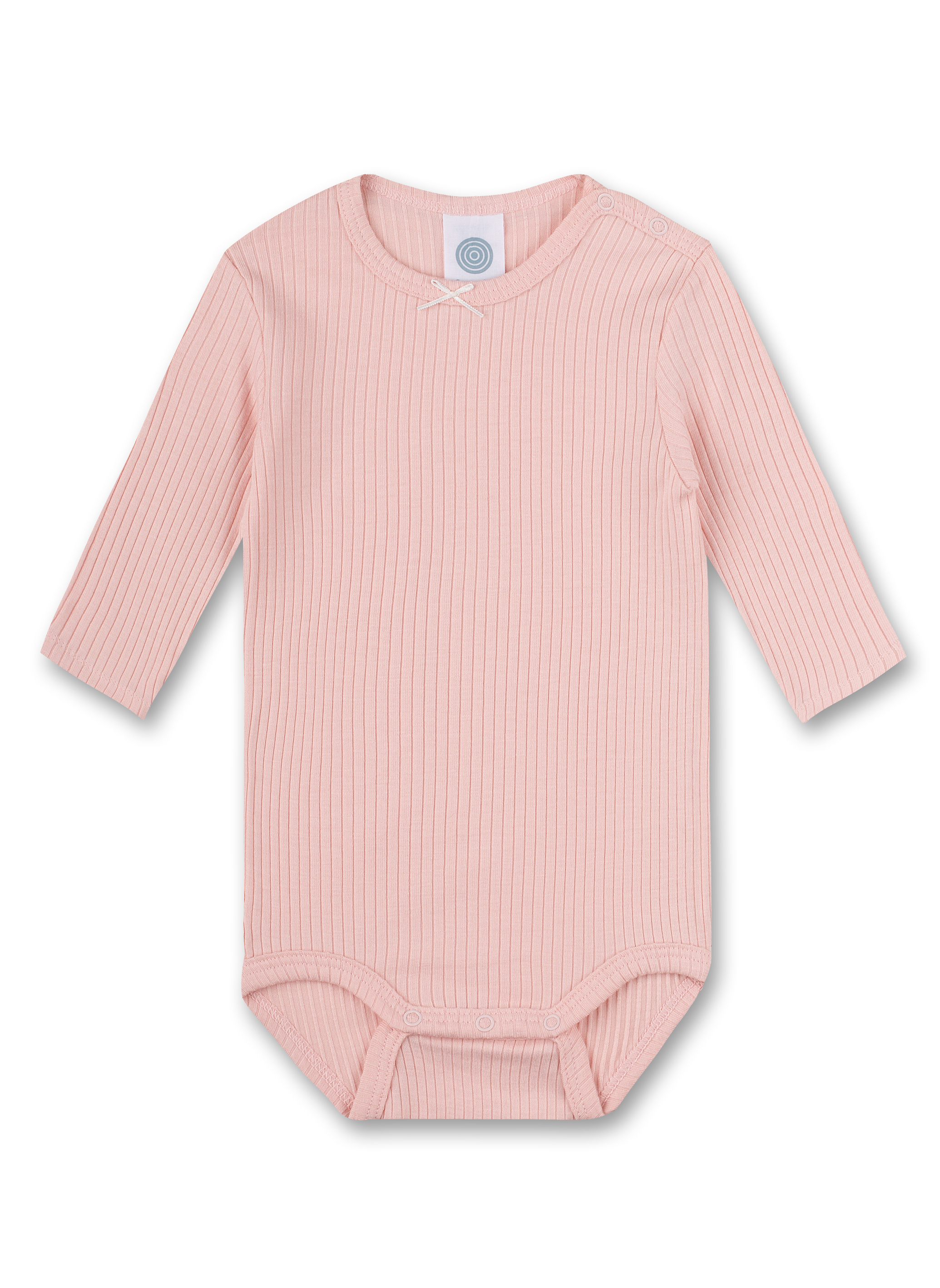 Body langarm Rosa