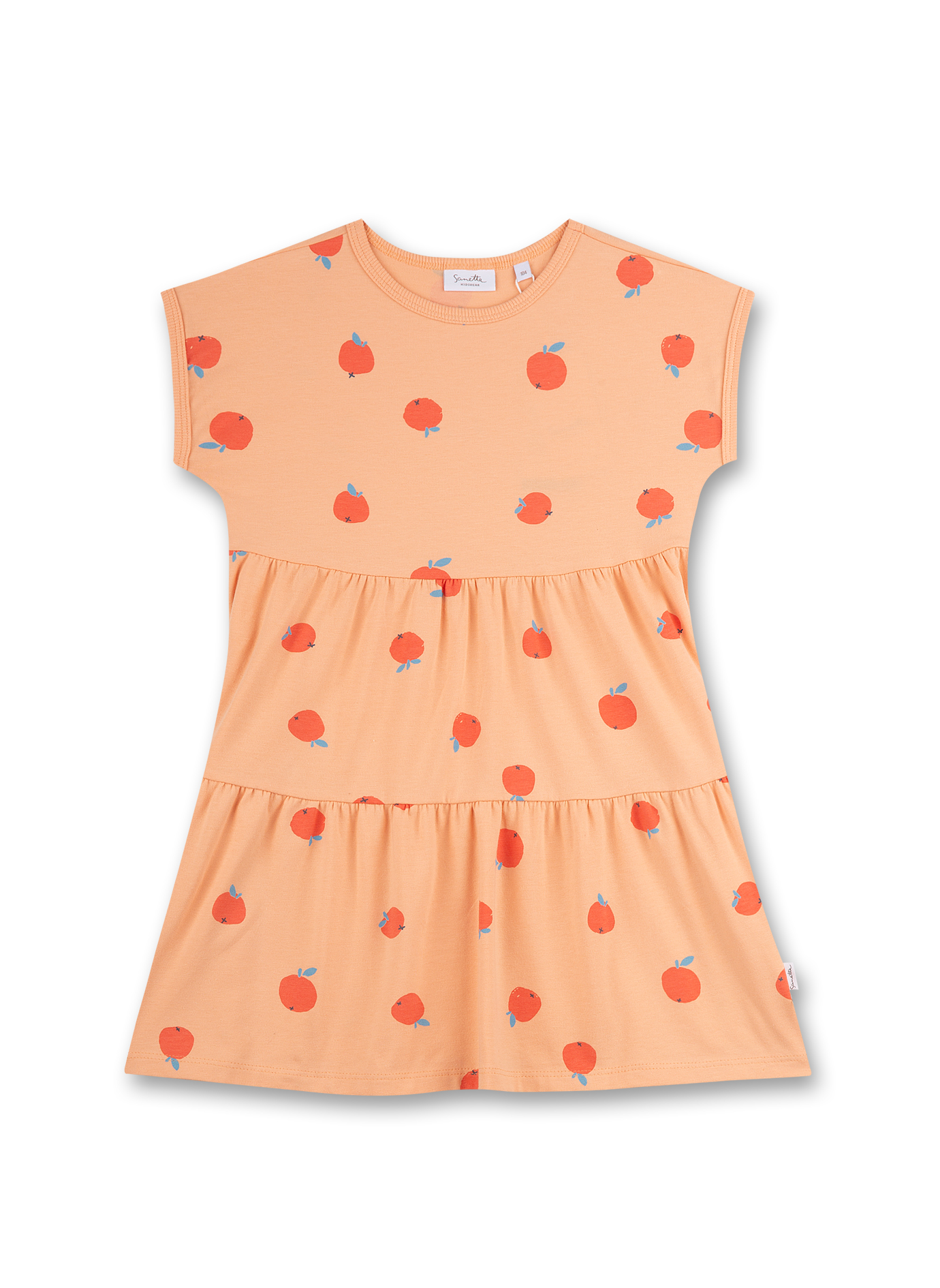 Mädchen-Kleid Orange