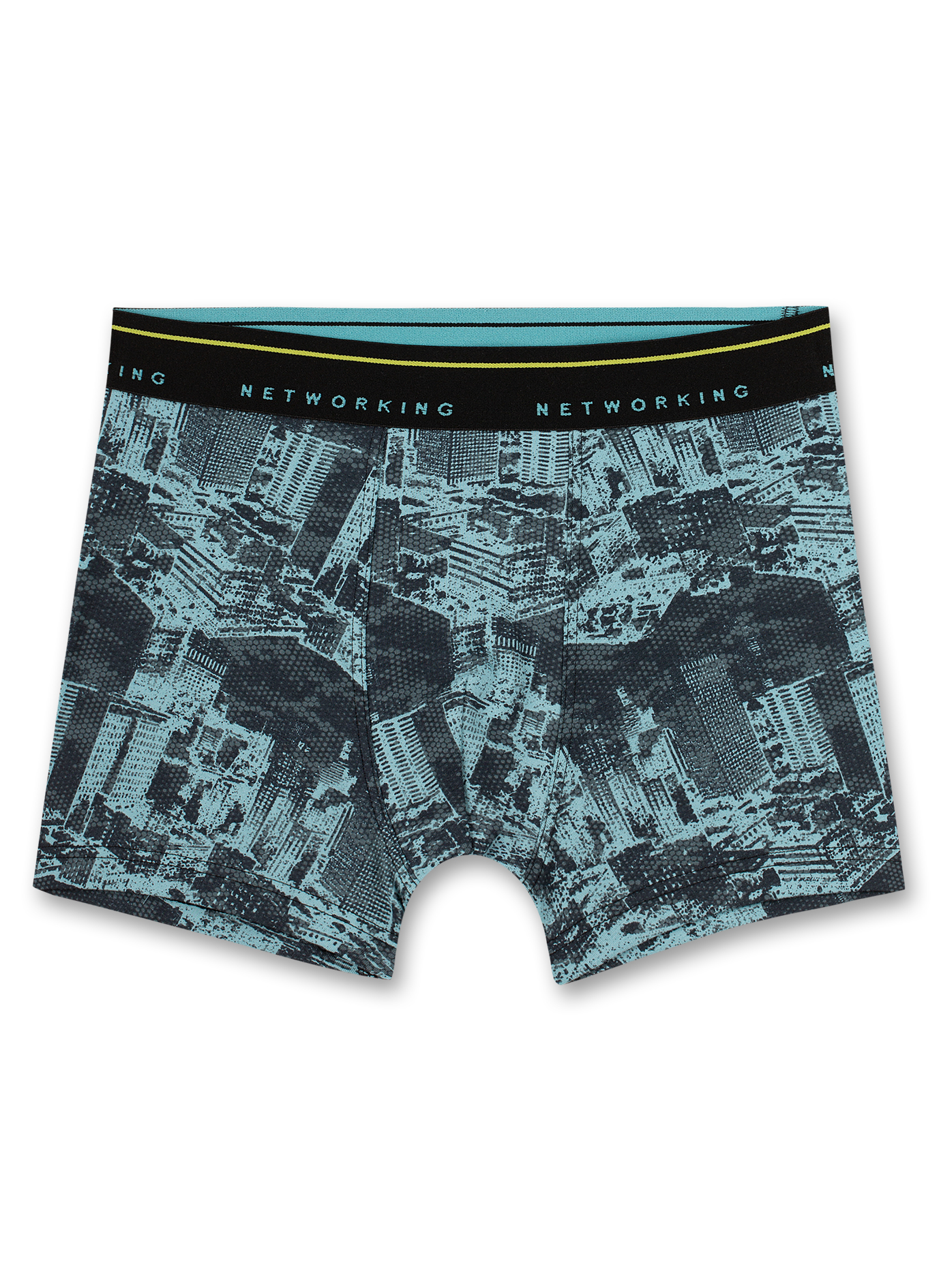 Jungen-Hipshorts Blau Networking