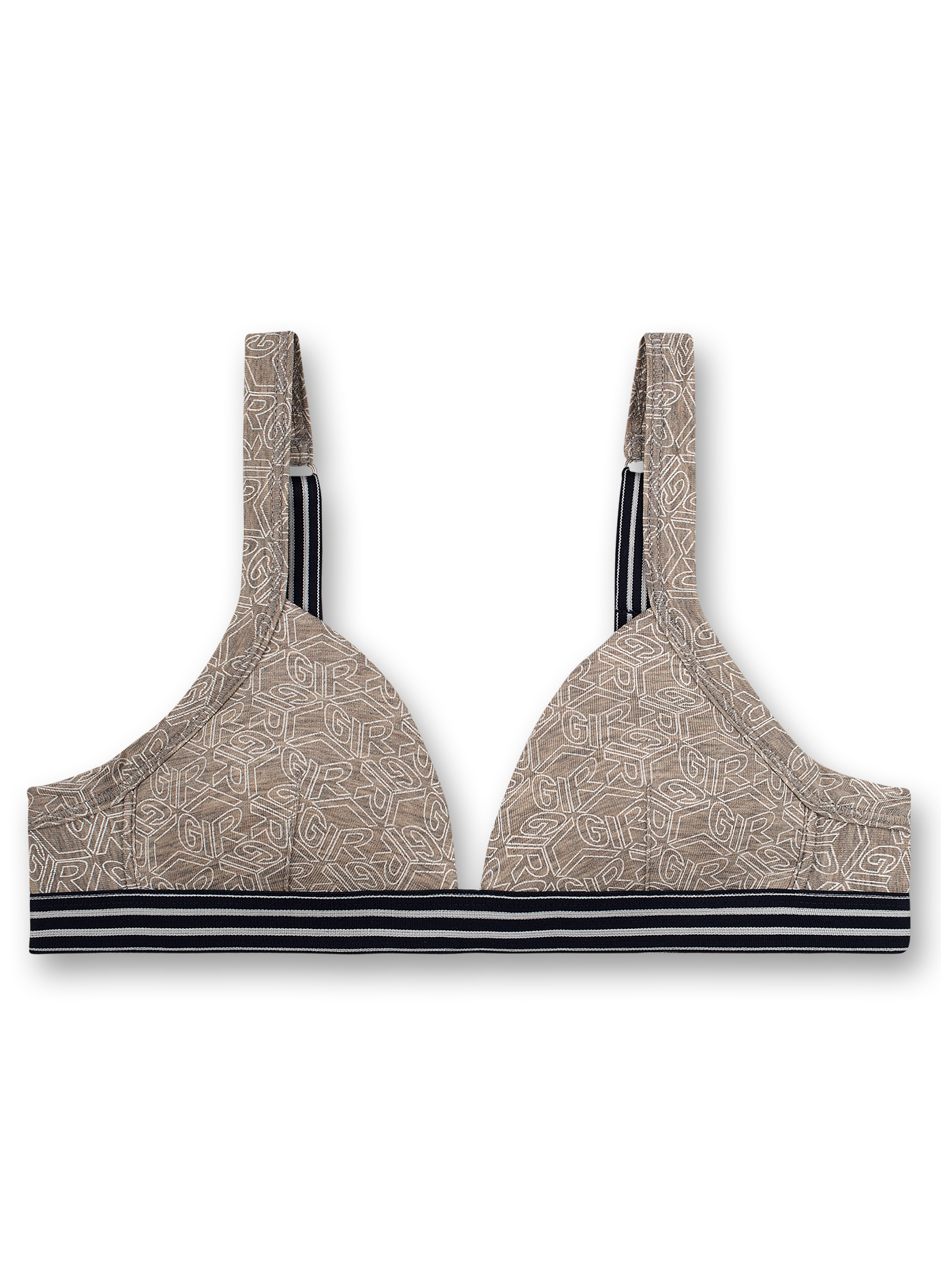 Mädchen-Soft Cup Bra Graumelange Athleisure Workout