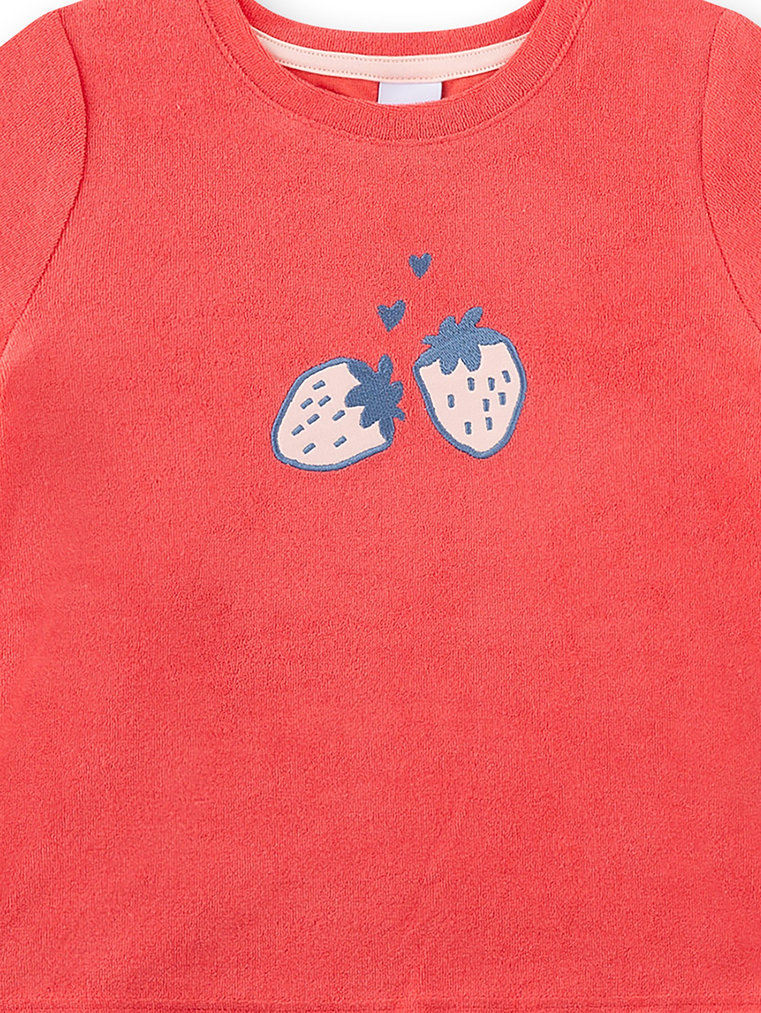 cardigan, Erdbeere, Appliqué, Pink, Kinder