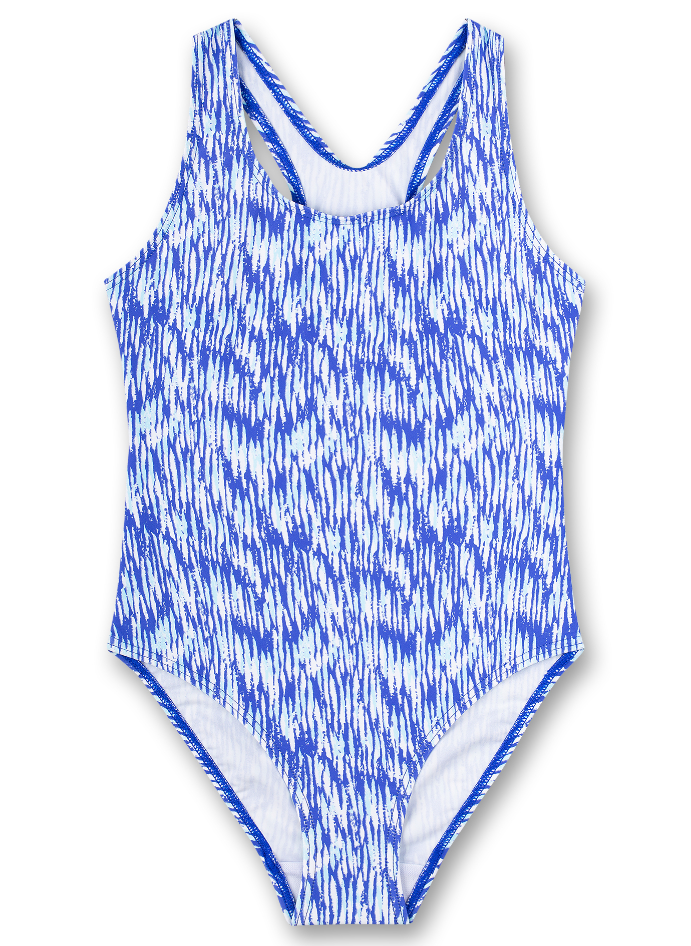 Mädchen-Badeanzug Blau