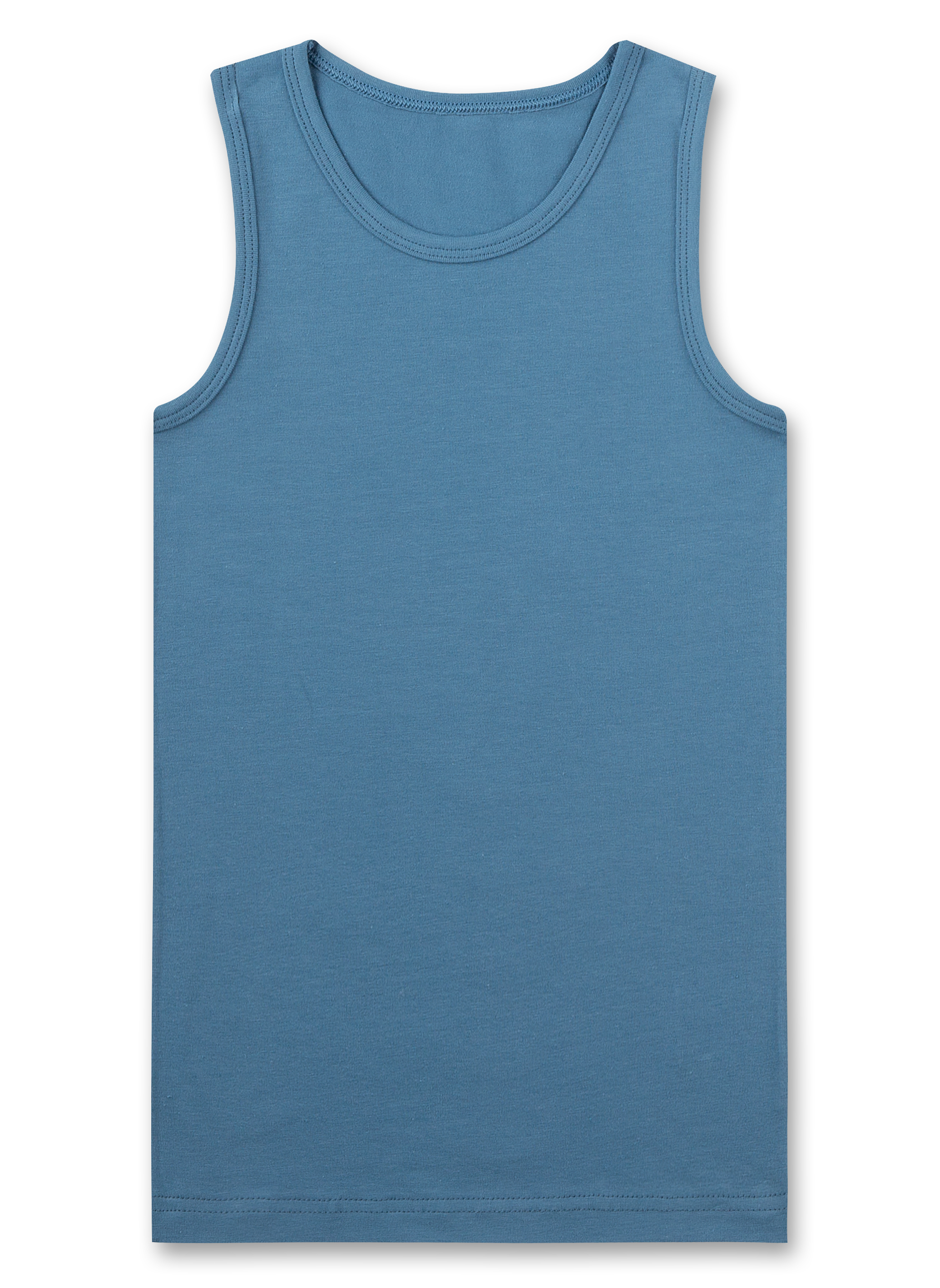 Jungen-Unterhemd (Doppelpack) Blau