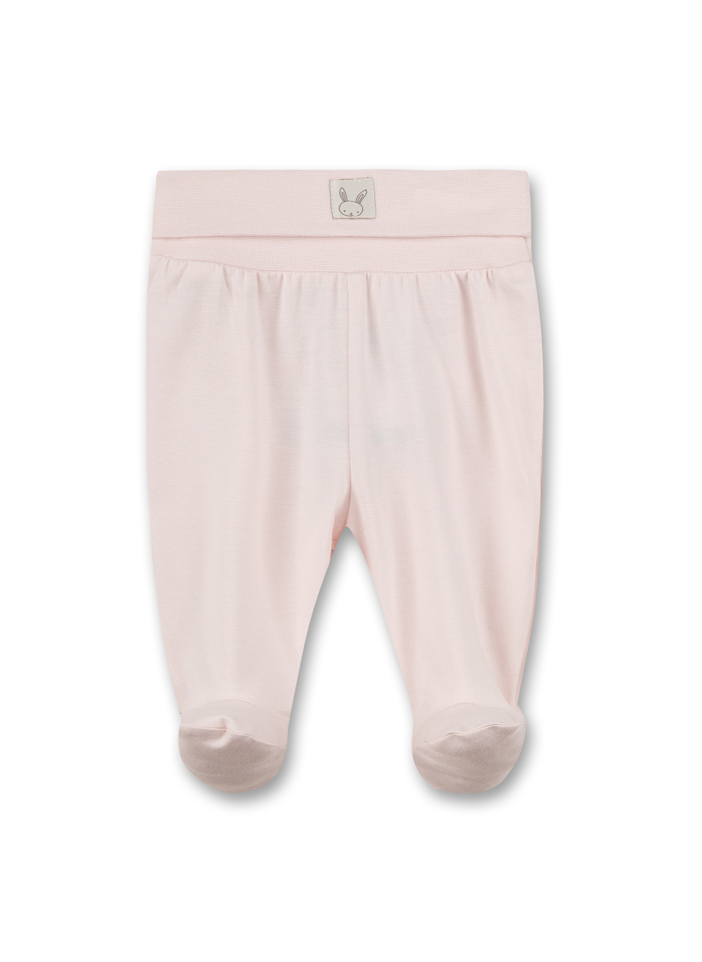 Babyhose mit Fuß Little Rabbit Rosa