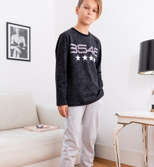 Jungen-Shirt langarm