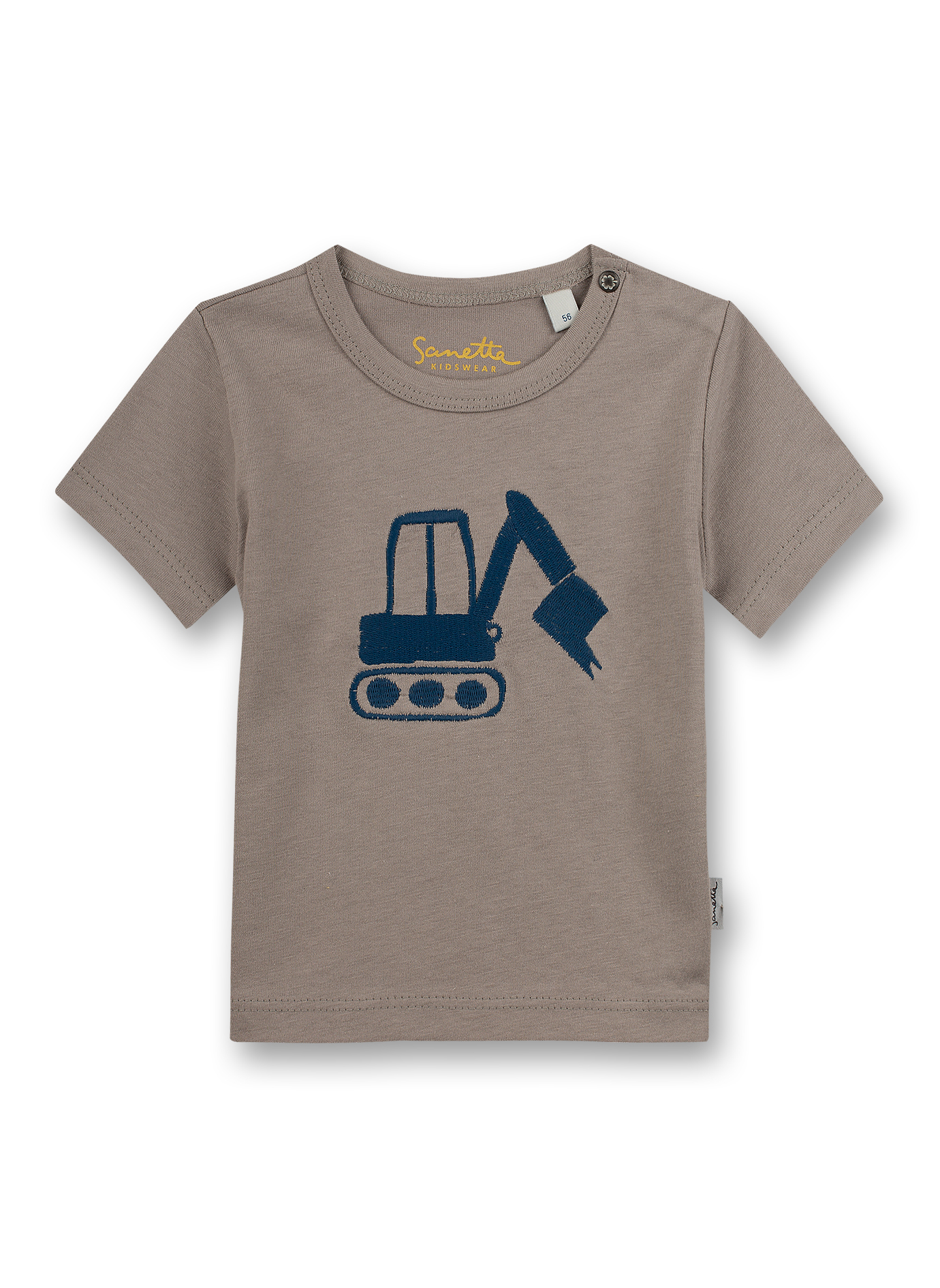 Jungen T-Shirt Grau Little Builder