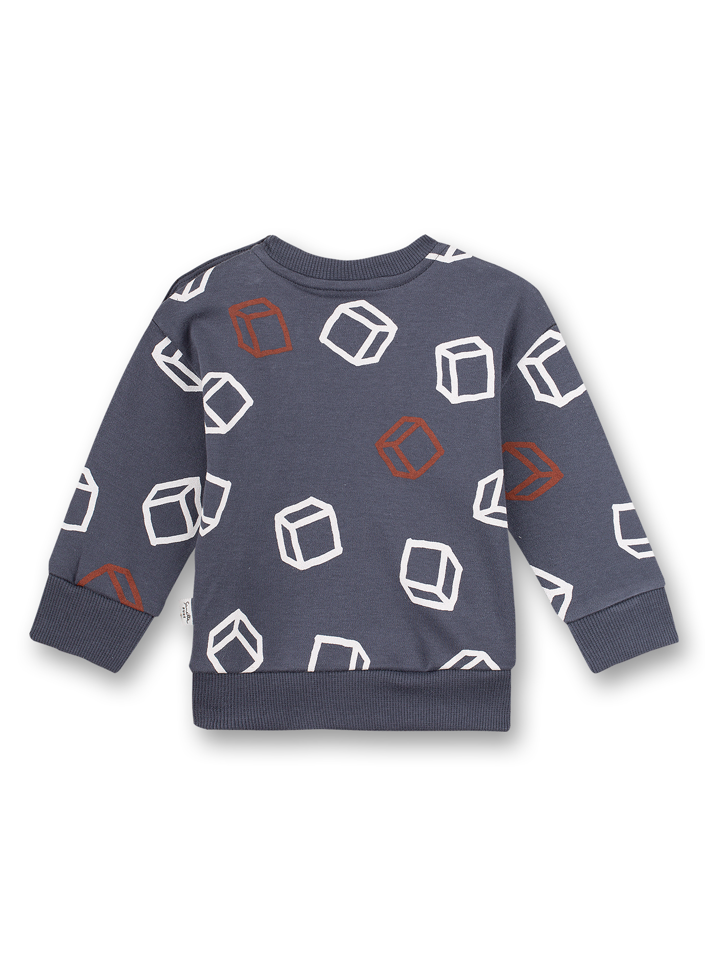 Jungen-Sweatshirt Dunkelblau