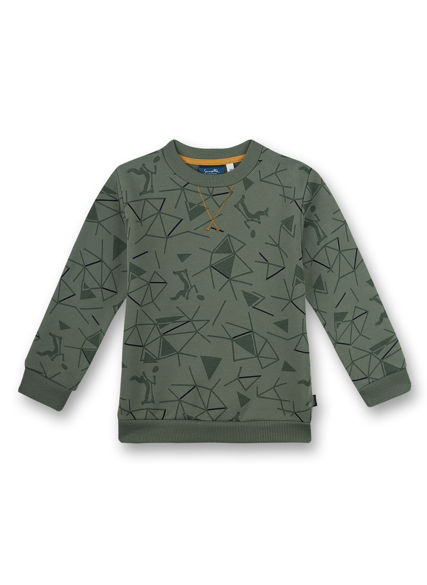 Jungen-Sweatshirt Grün Scooter