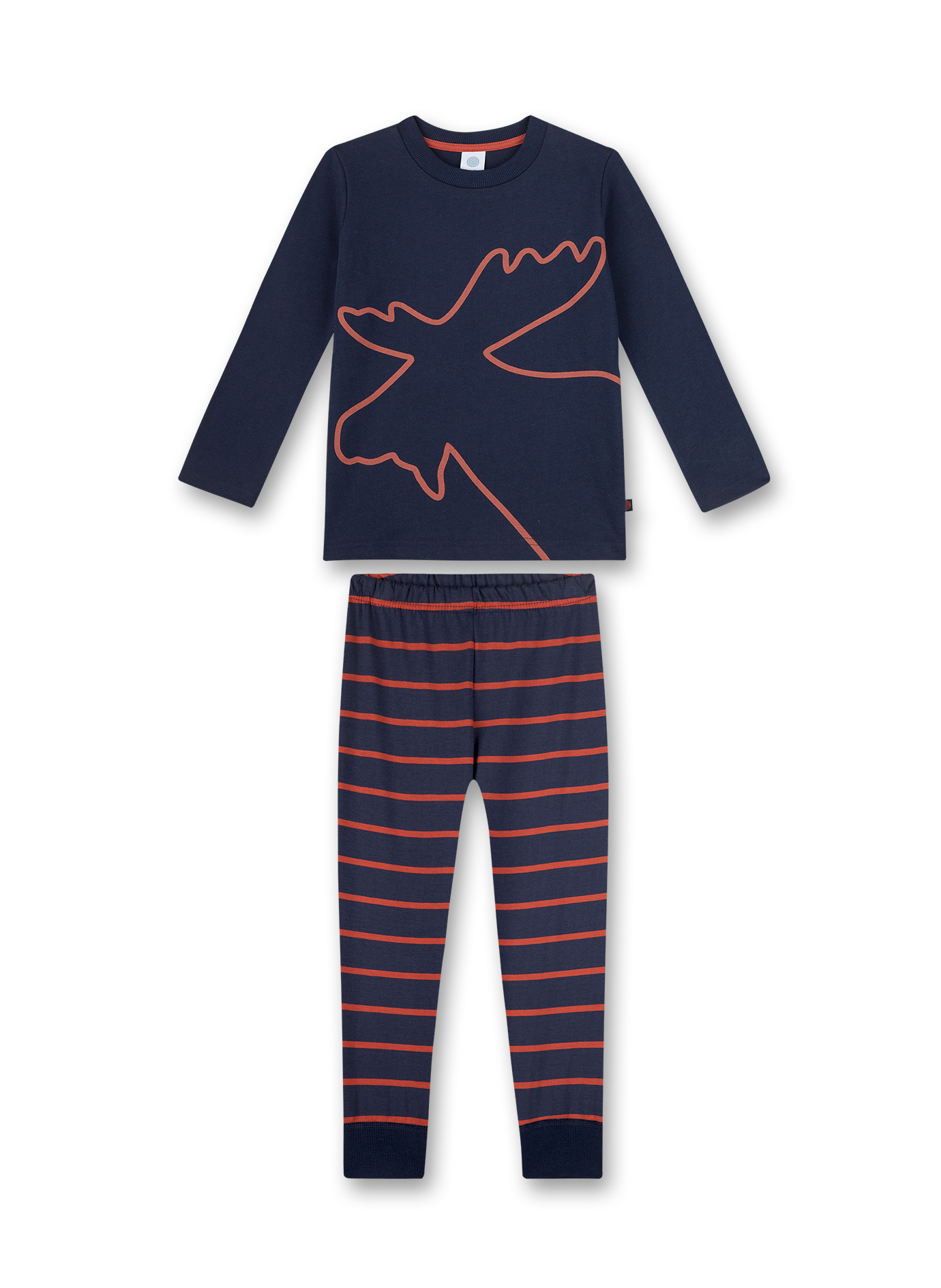 Jungen-Schlafanzug Dunkelblau