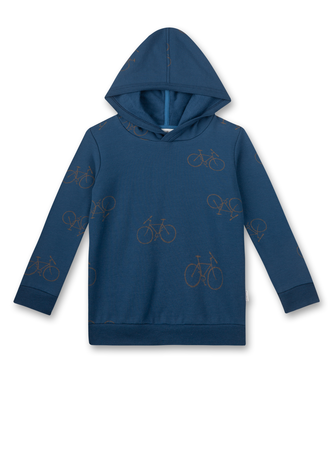 Jungen-Sweatshirt mit Kapuze Blau