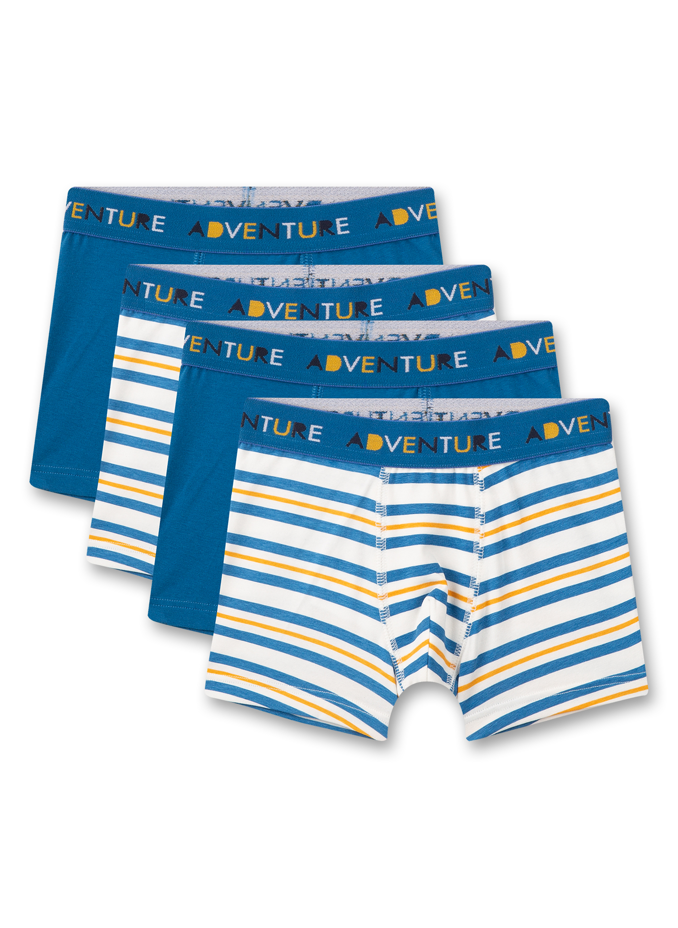 Jungen-Boxer (4er-Pack) Blau