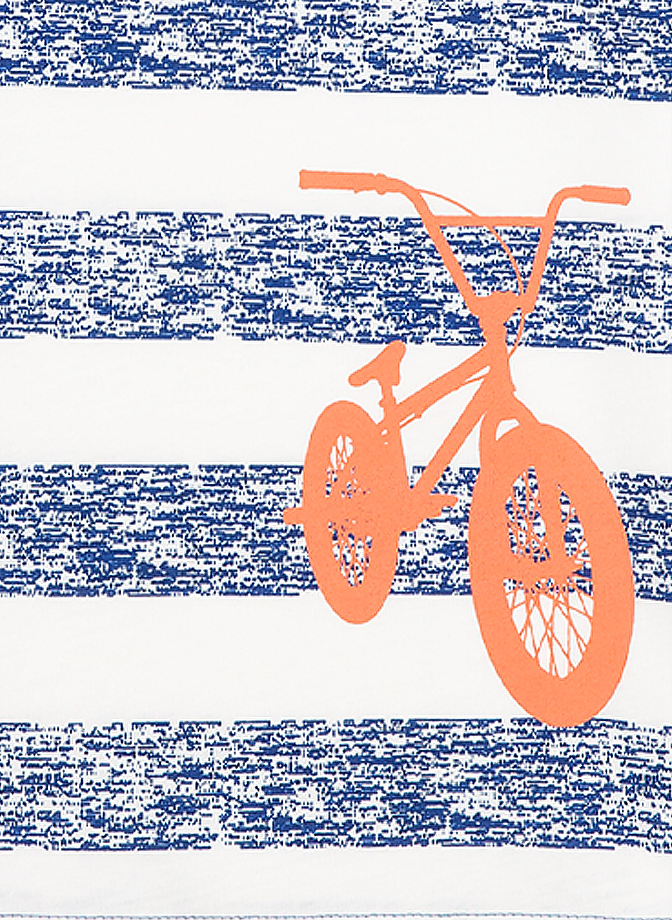 Jungen-Schlafanzug kurz Off-White BMX