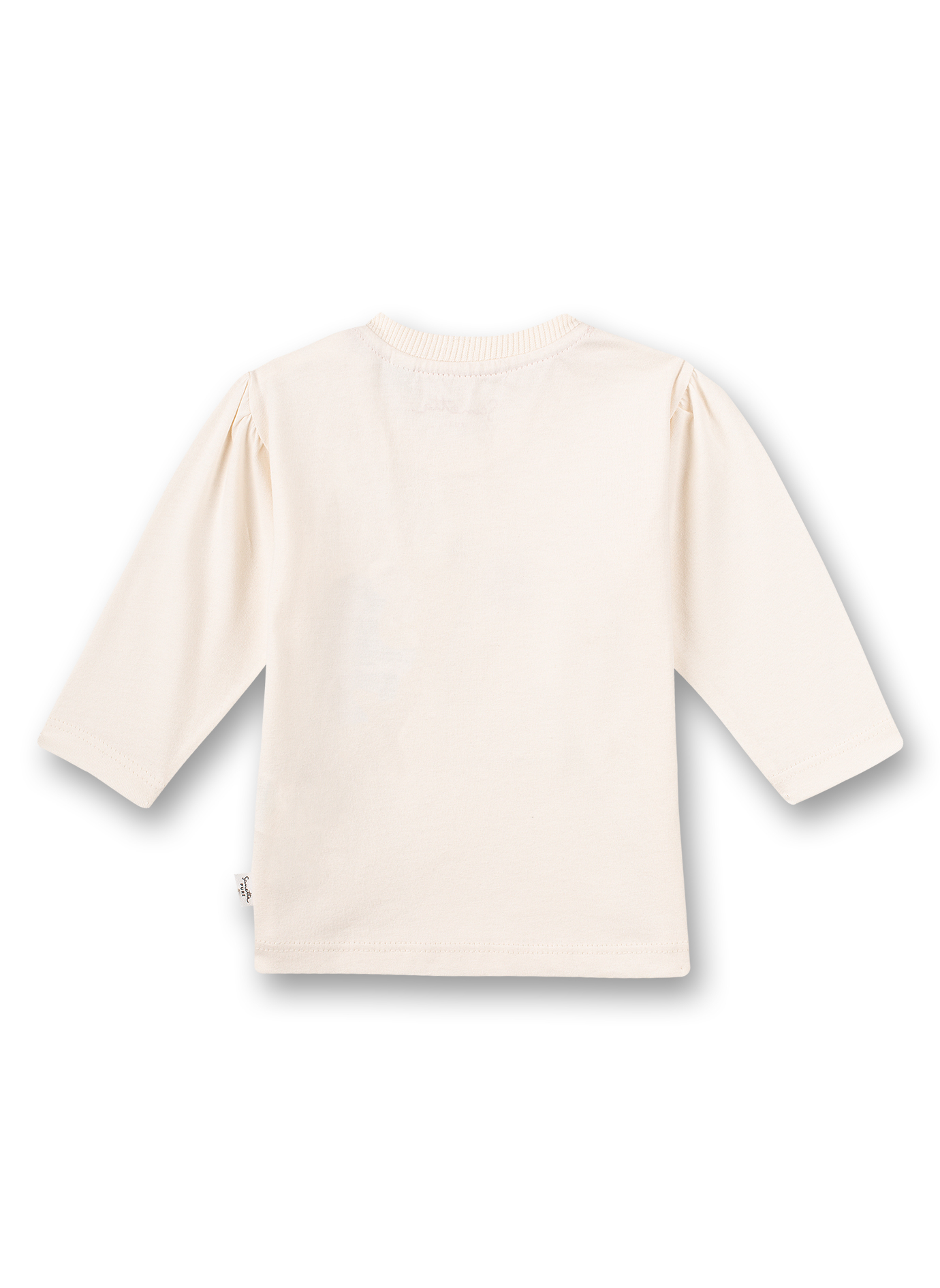 Mädchen-Shirt langarm Off-White
