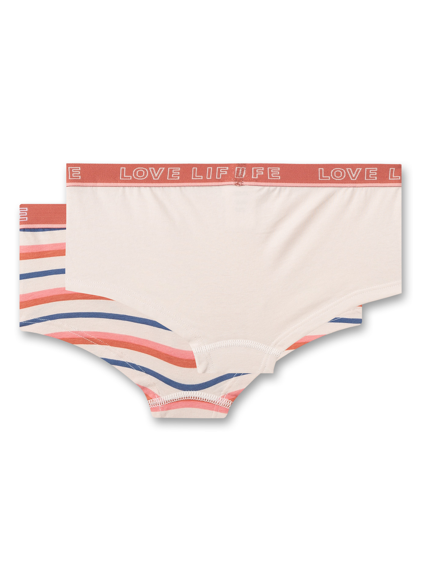 Mädchen-Panty (Doppelpack) Bunt