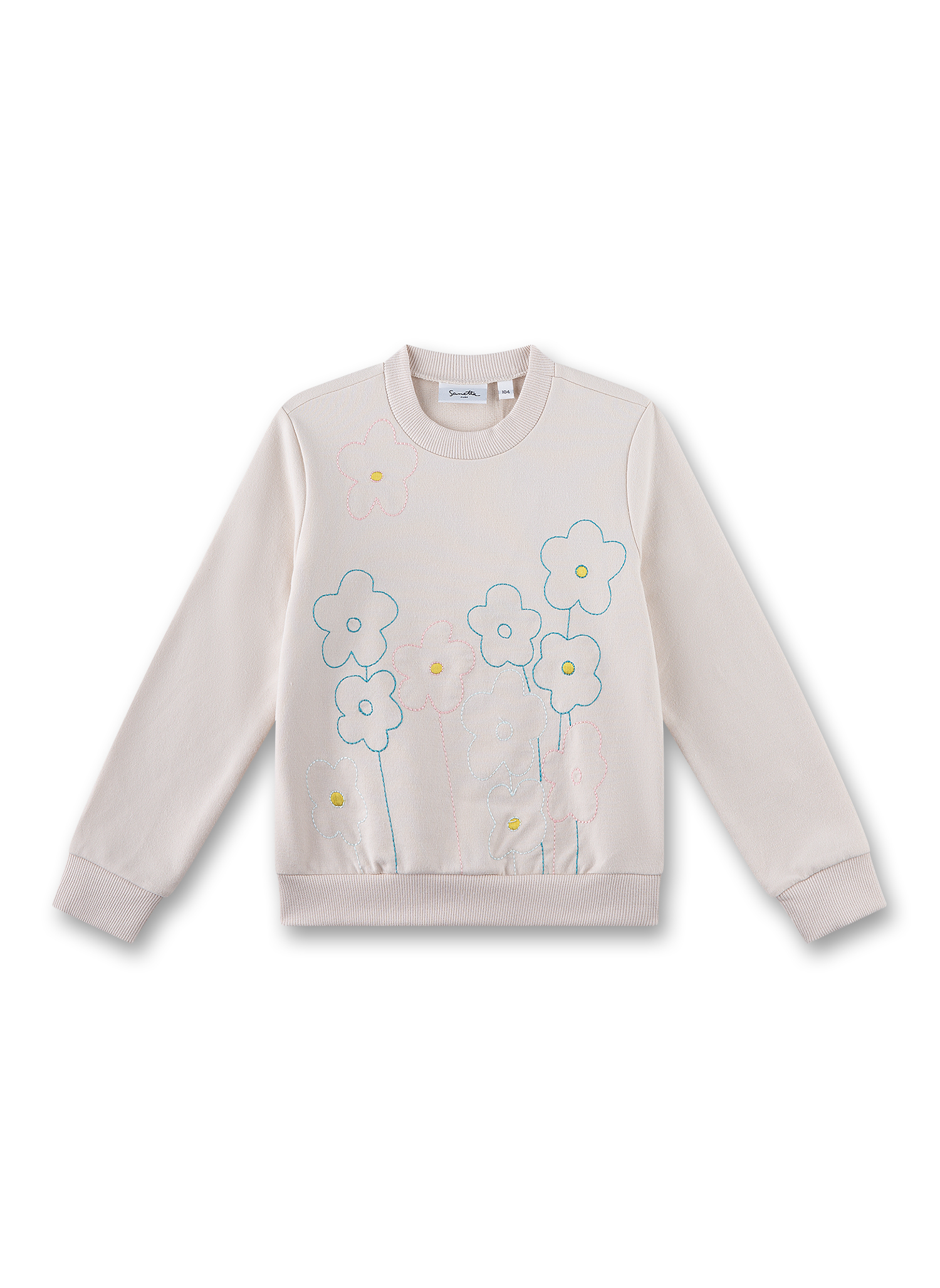 Mädchen-Sweatshirt beige