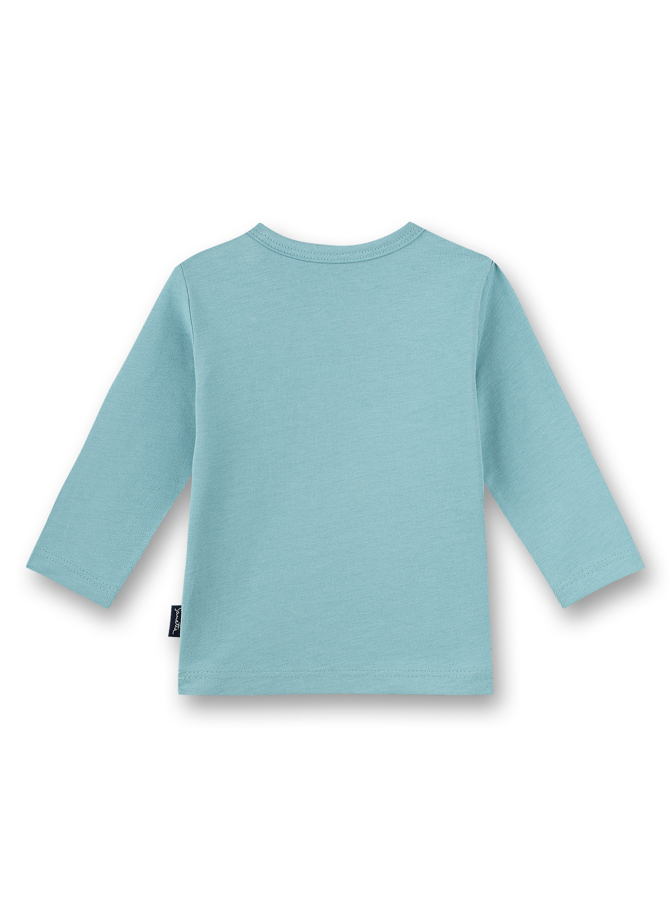 Jungen-Shirt langarm Hellblau Indian Little Panda