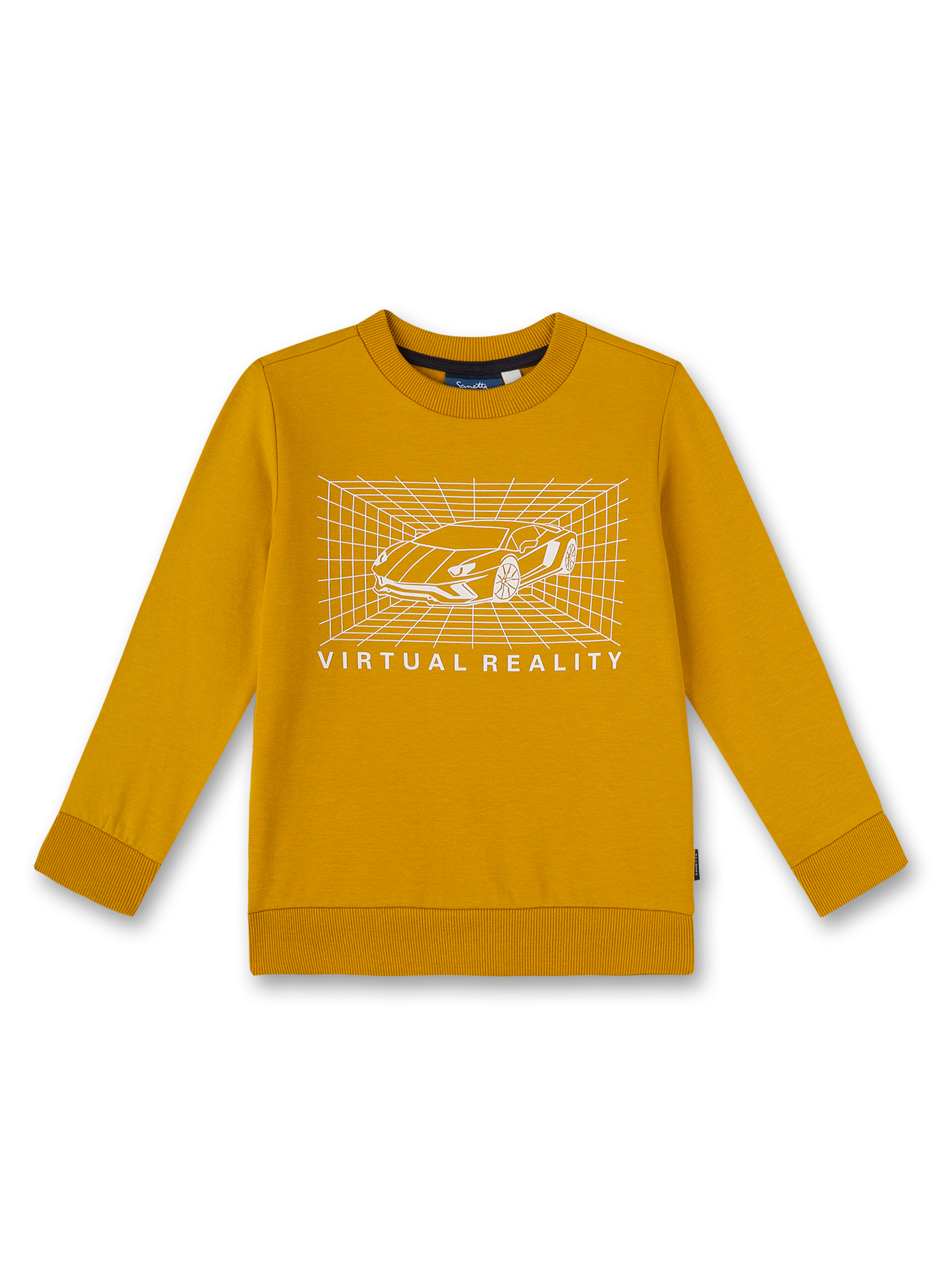 Jungen-Sweatshirt Gelb Space Driver