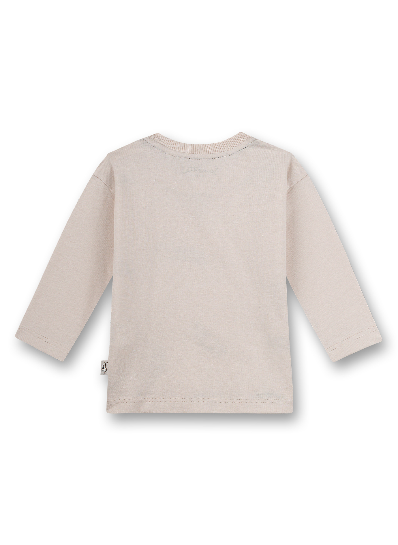 Jungen-Shirt langarm Beige