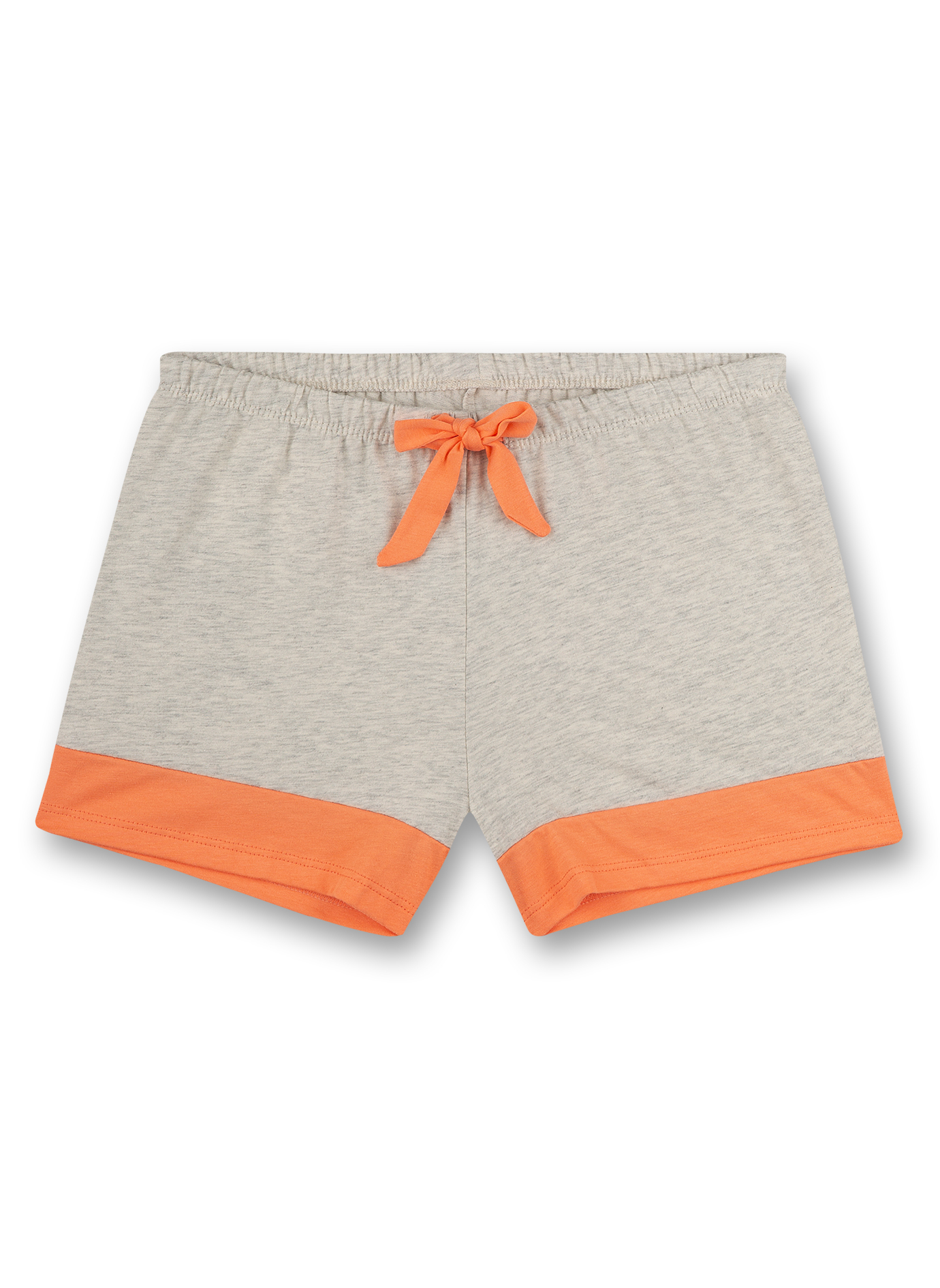 Mädchen-Shorts Beigemelange Athleisure