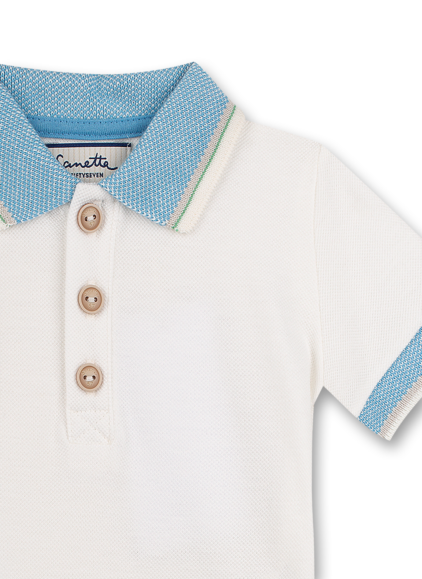 Jungen-Poloshirt Off-White Little Whale