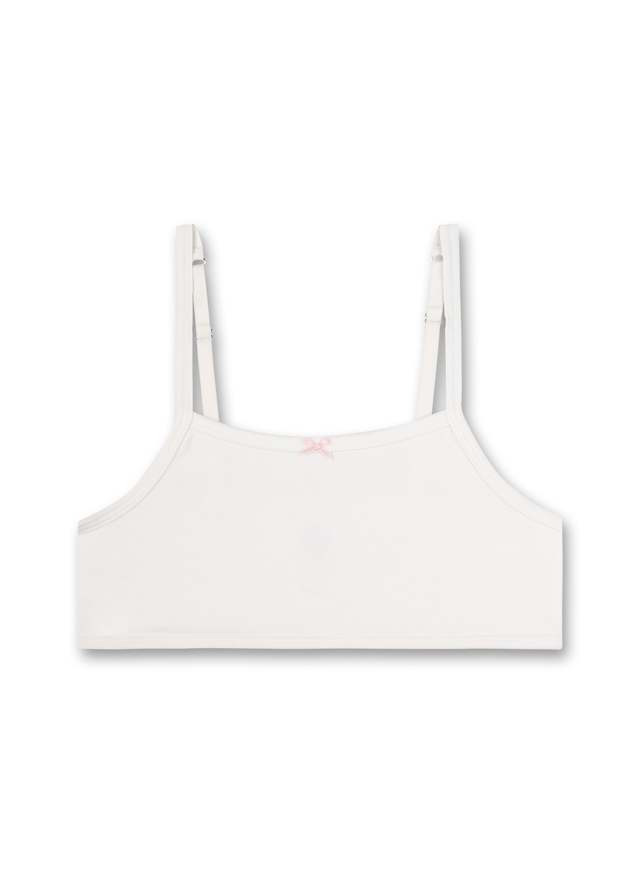 Mädchen-Bustier (Doppelpack) Dunkelblau und Off-White