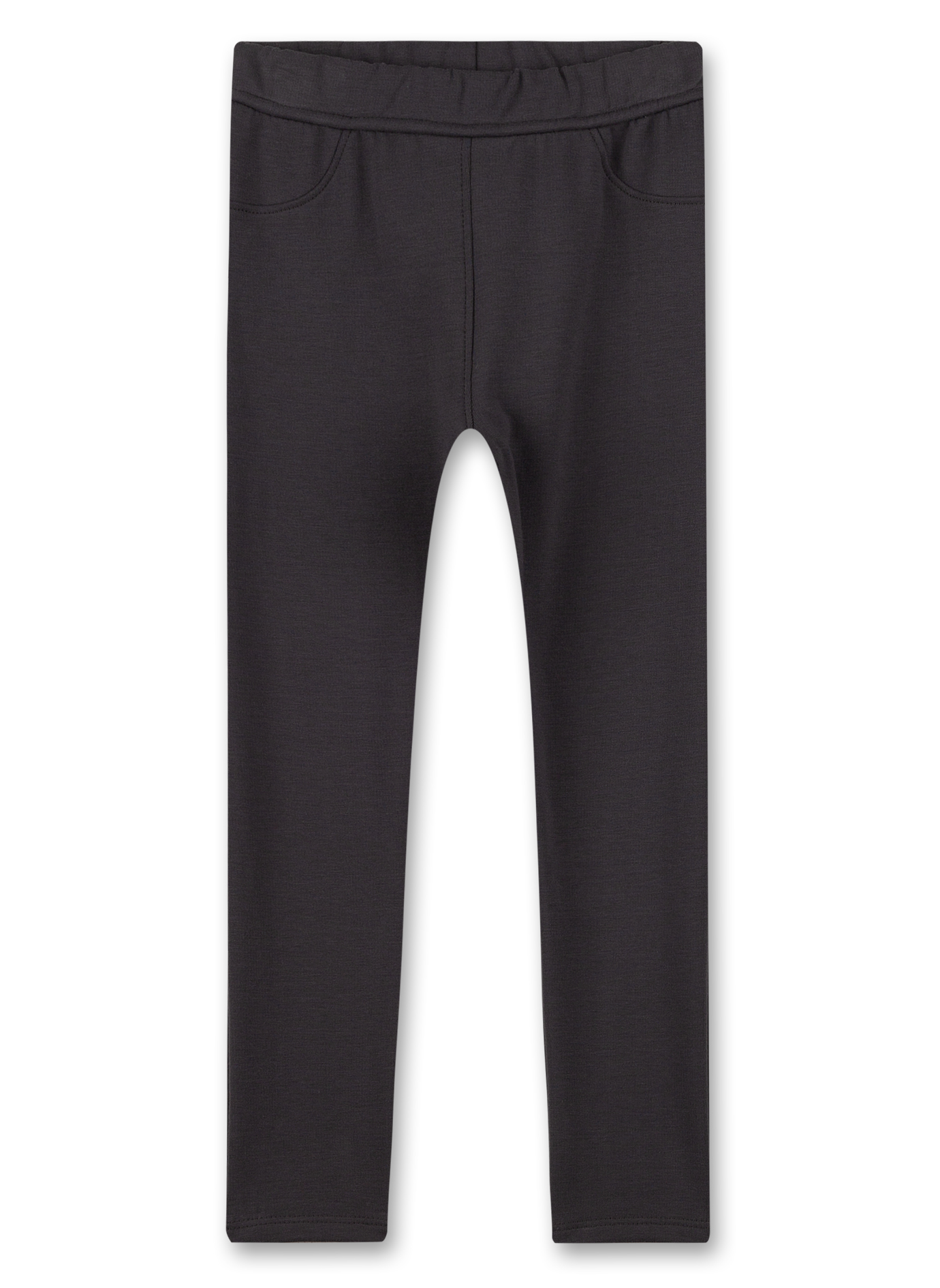 Mädchen-Jeggings Dunkelgrau