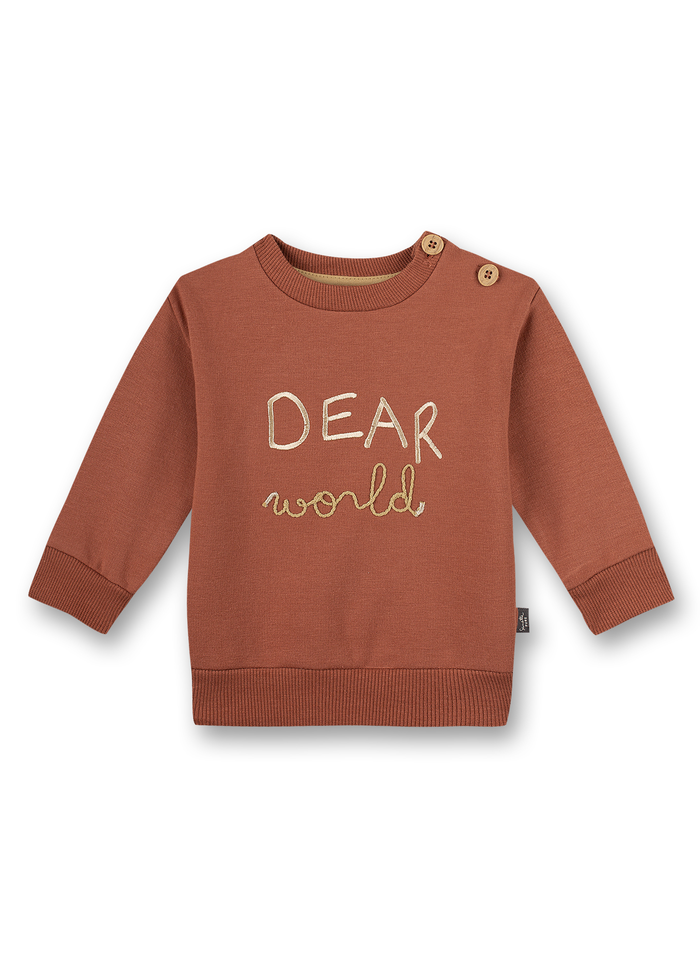 Unisex-Sweatshirt Braun