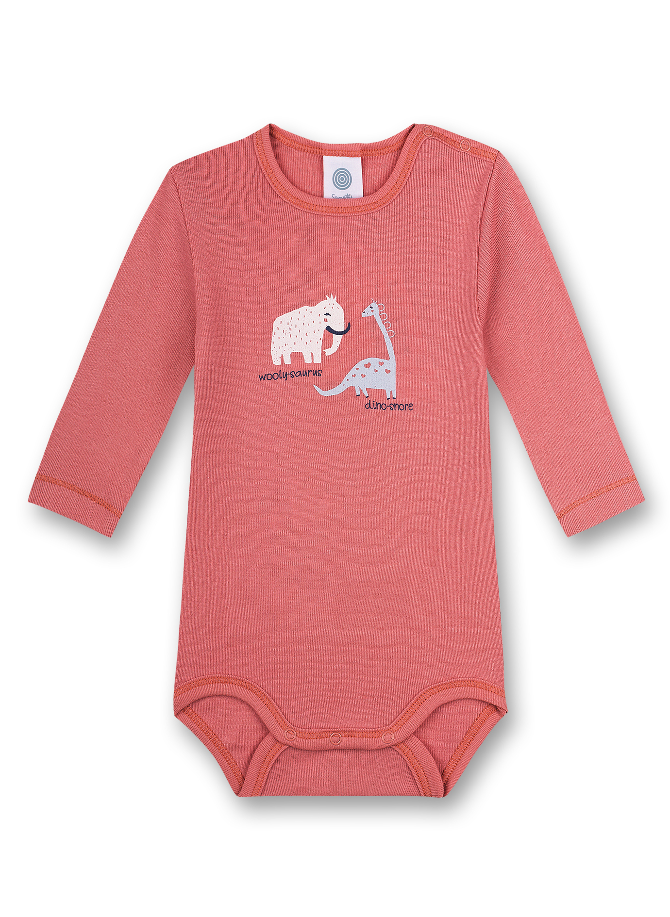 SANETTA Baby-Body  1/2 Arm weiss /rosa Gr 74-92  UVP  10,95 € 