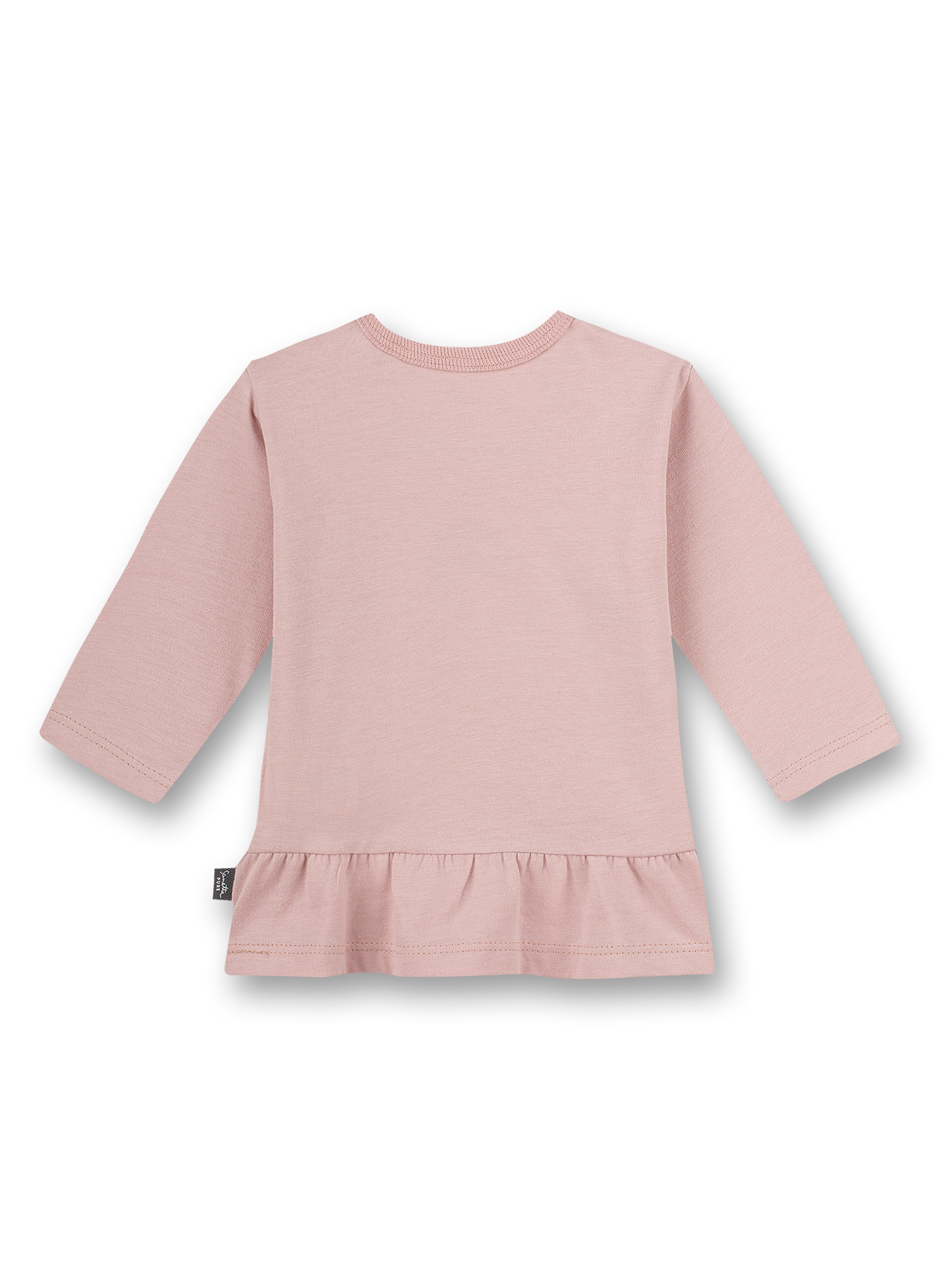 Mädchen-Shirt langarm Rosa