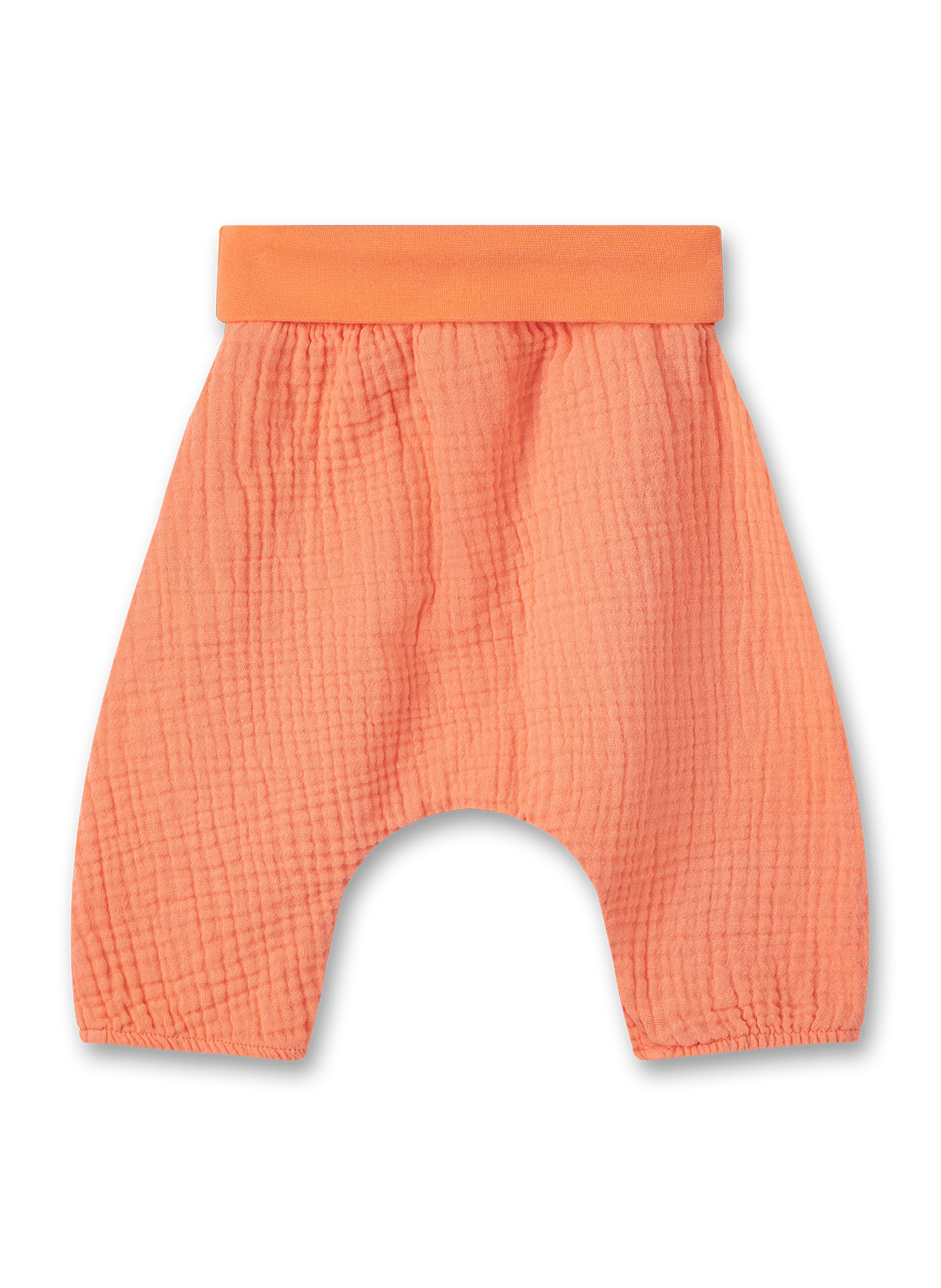 Mädchen-Hose aus Musselin Orange