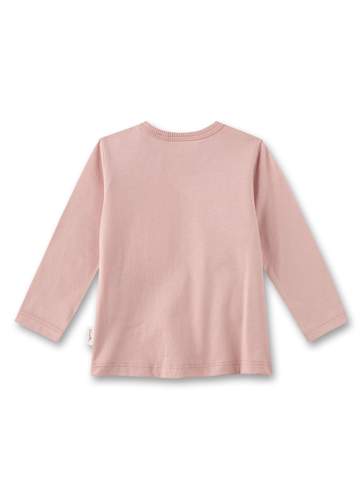 Mädchen-Langarmshirt Rosa