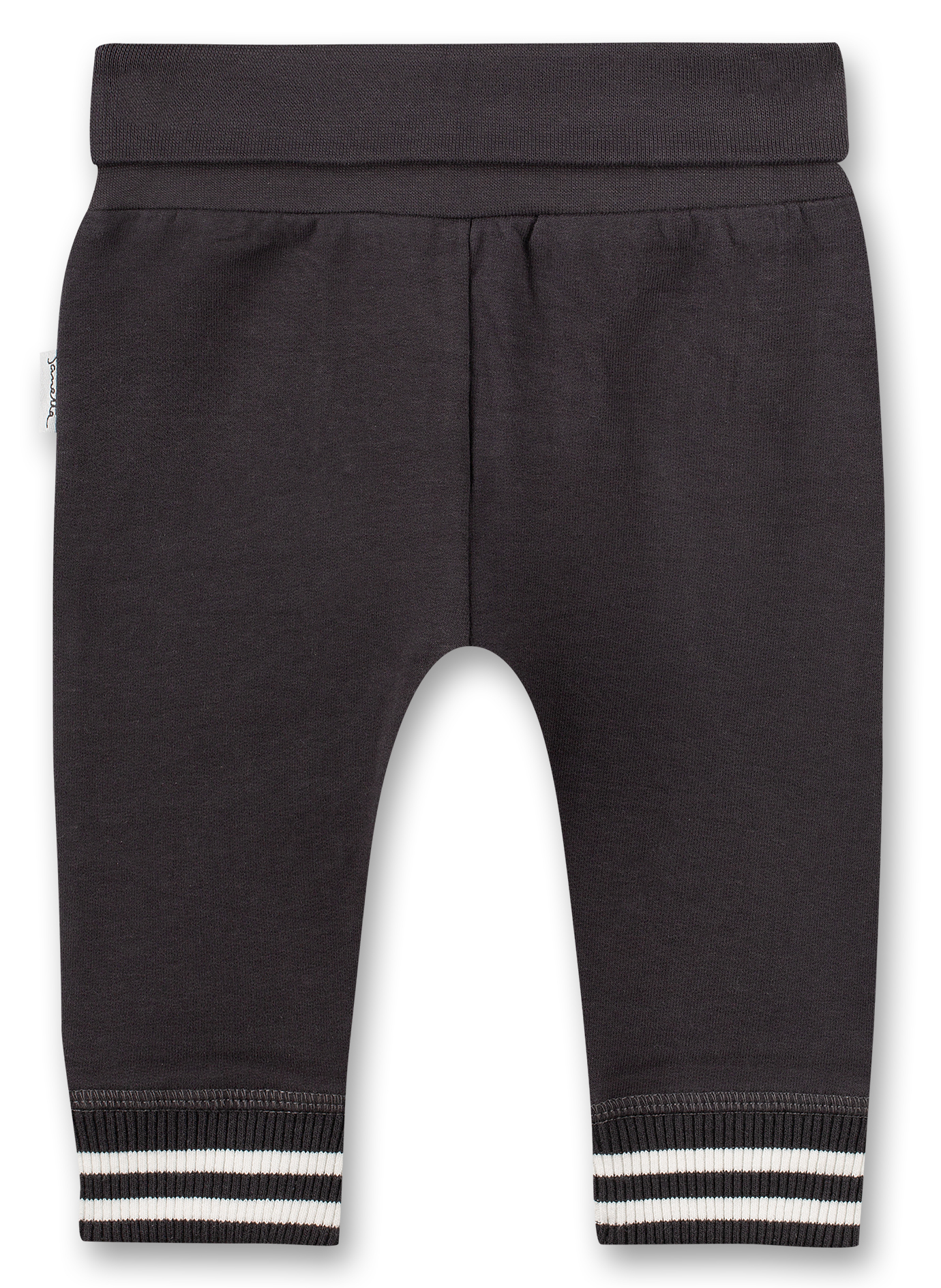 Jungen-Sweathose Dunkelgrau Indian Little Panda