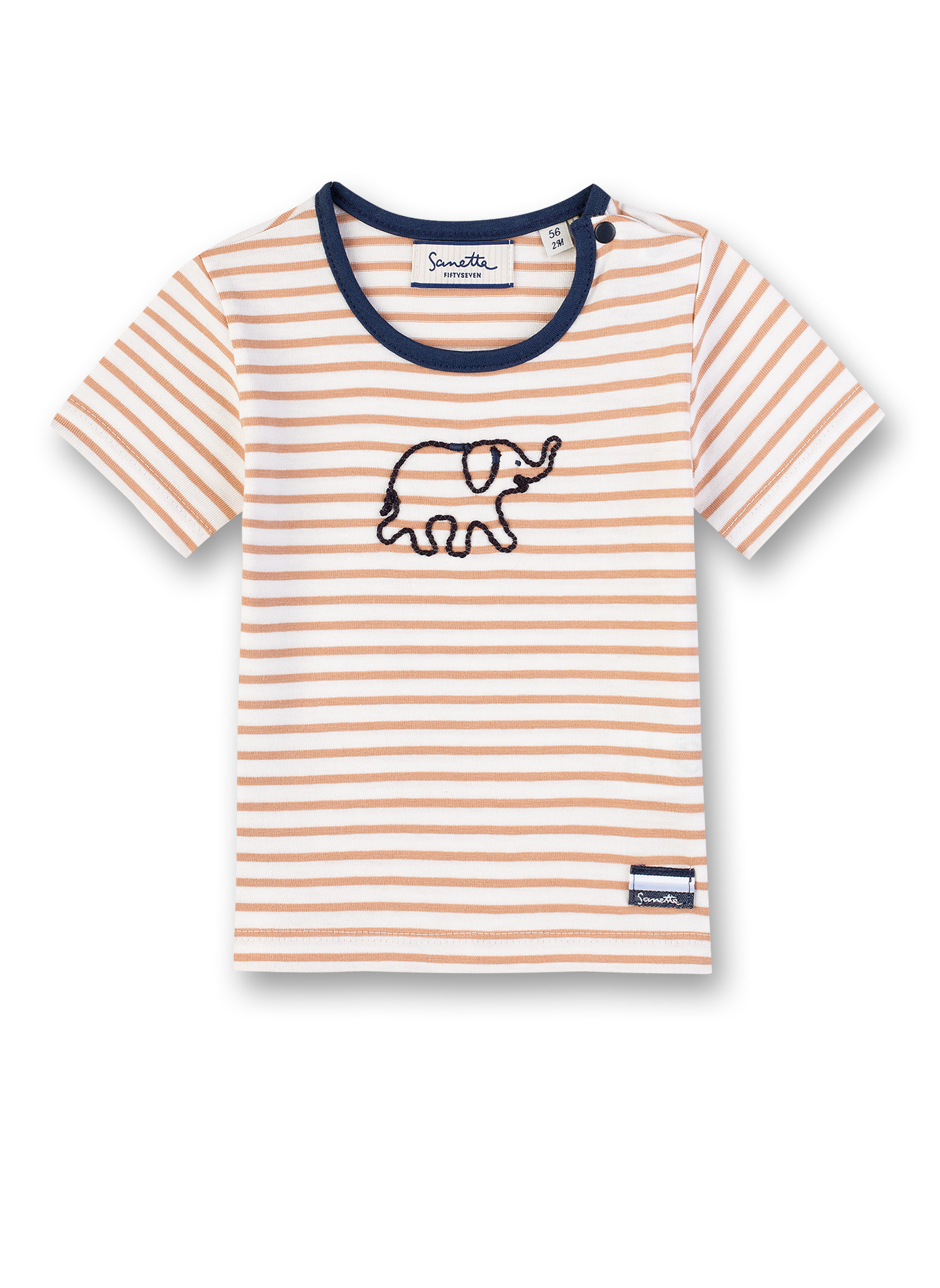 Jungen T-Shirt Off White Smart Elephant