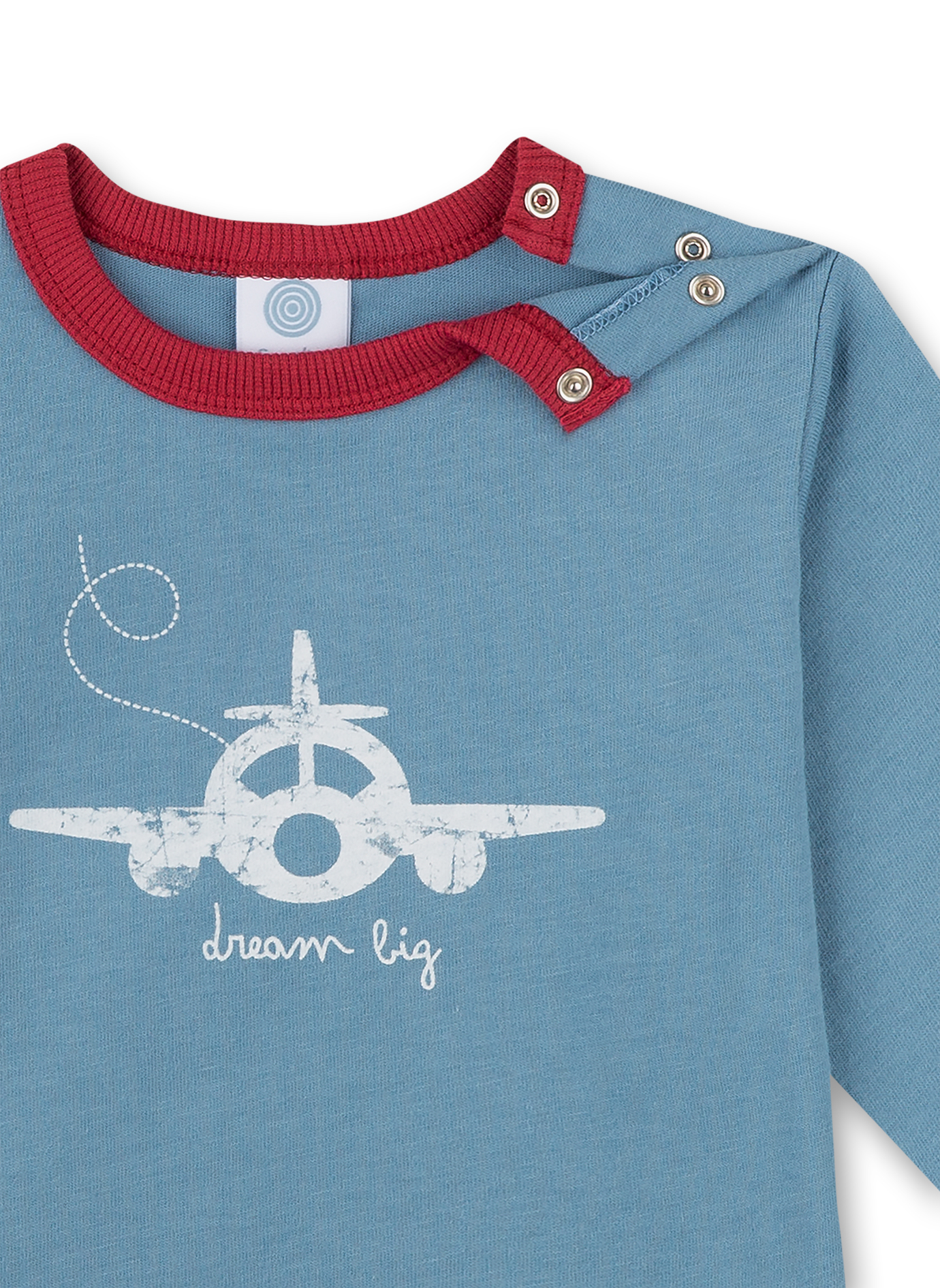 Jungen-Schlafanzug Blau Plane