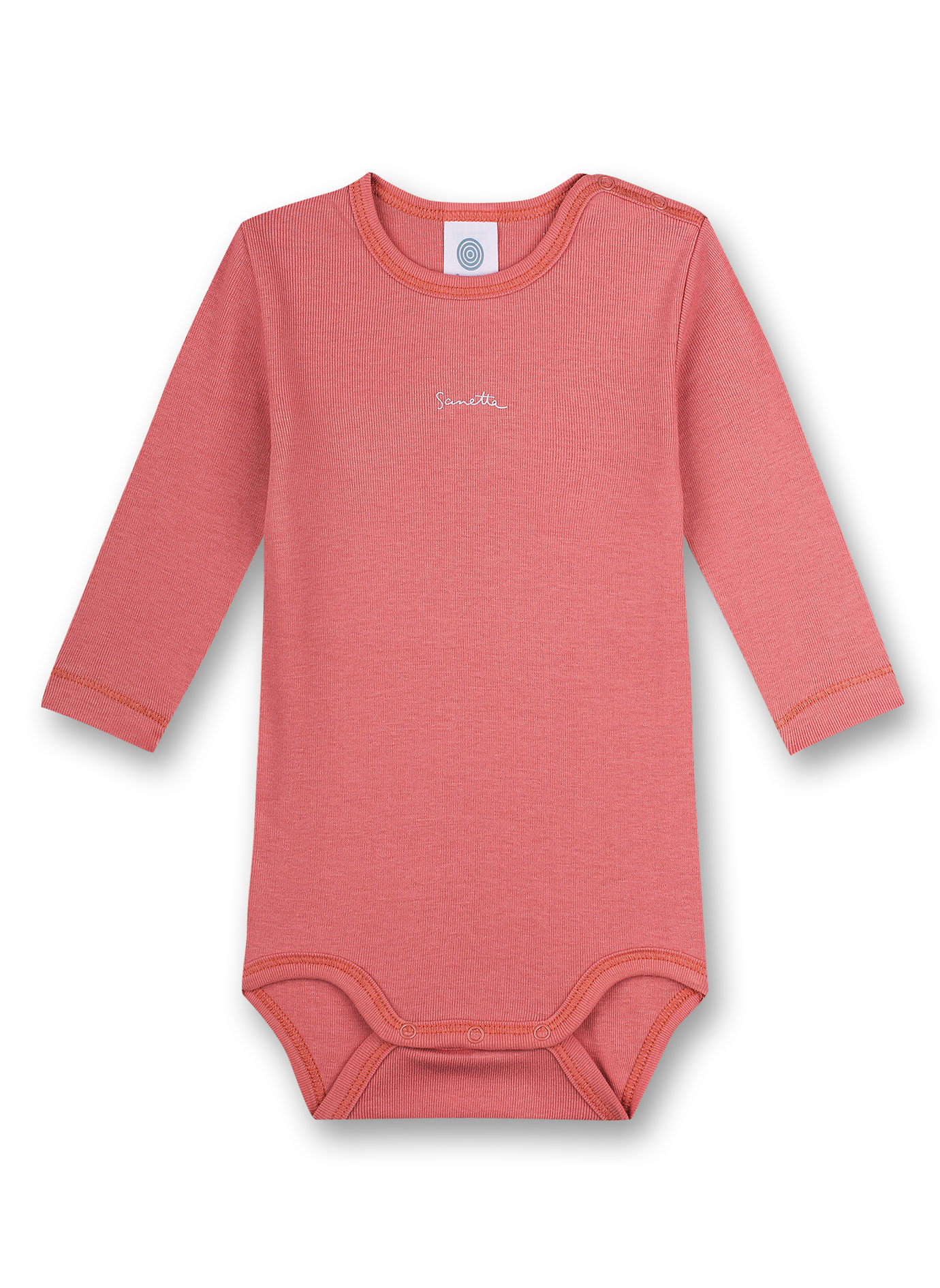 Body langarm (Doppelpack) Off-White und Rosa Sleepy Saurus