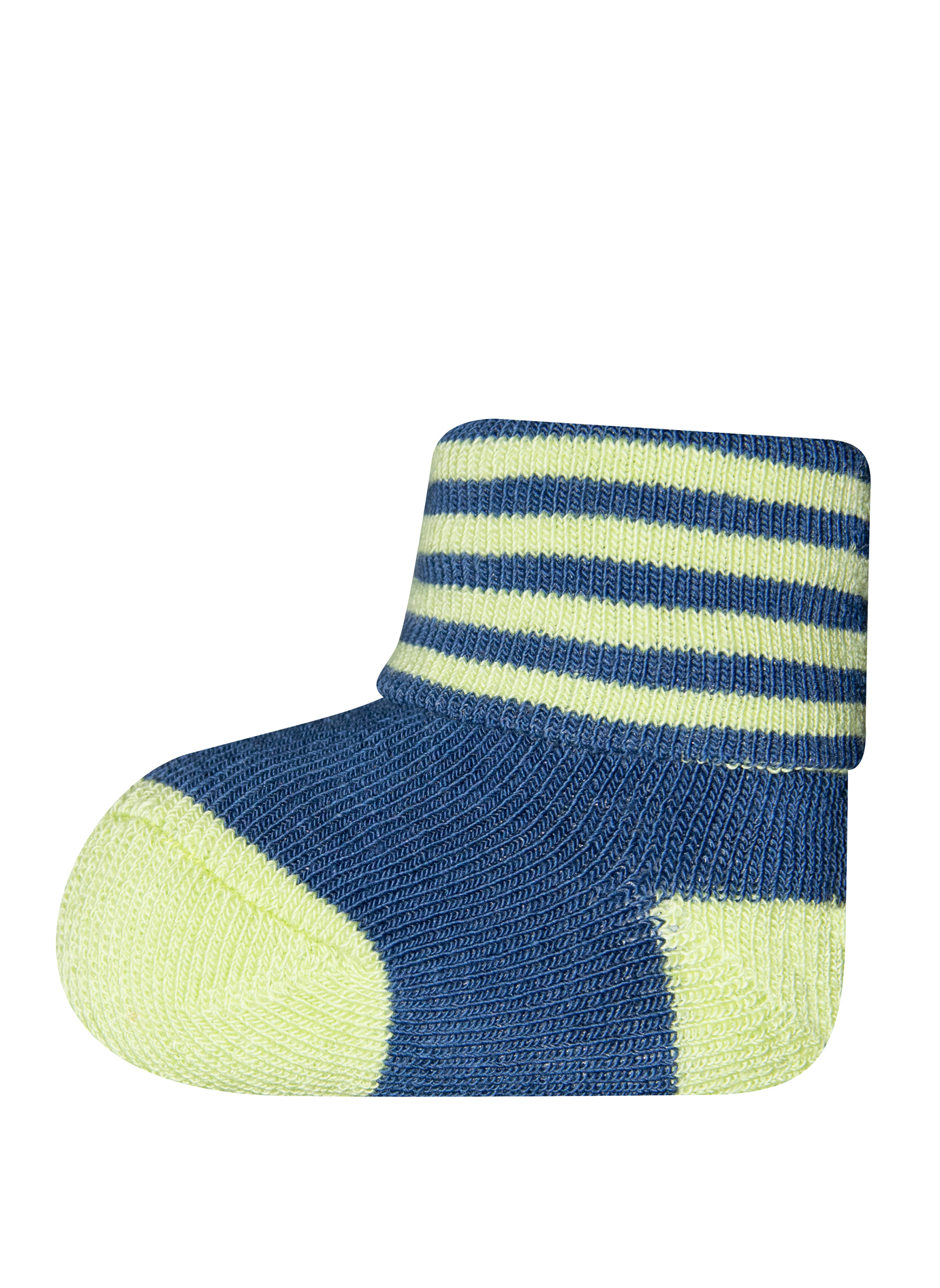 Jungen Erstlings-Socken (Dreierpack) Blau und Grün