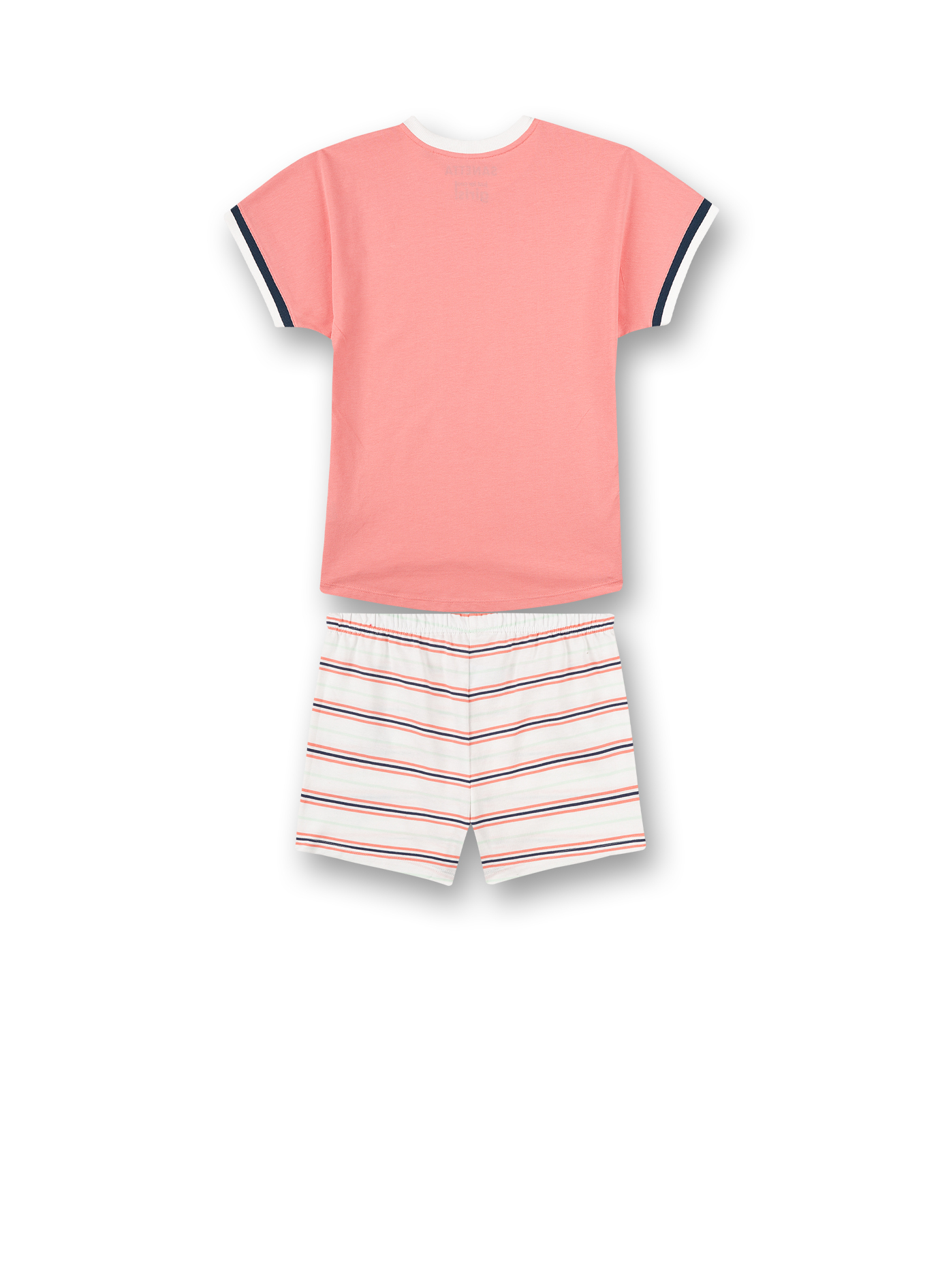 Mädchen-Schlafanzug kurz Rosa Athleisure Roller Girl